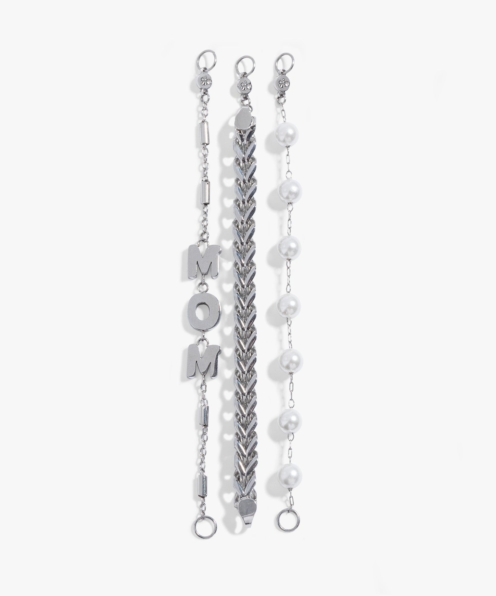 Mom Pearl Stranded™ Bracelet Set