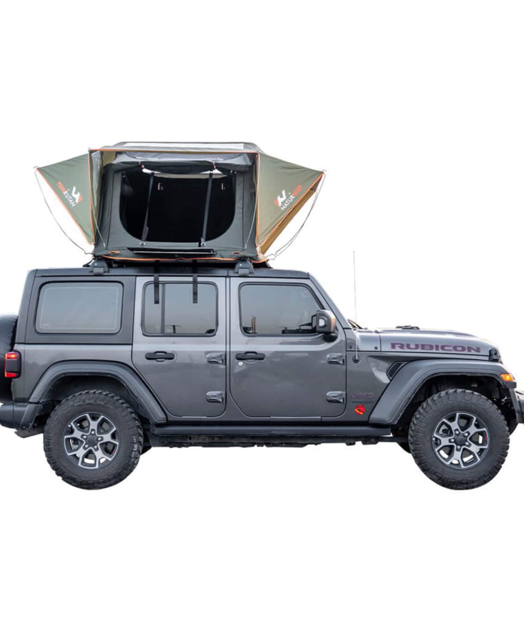 Naturnest Andromeda Green Soft-Shell Rooftop Tent With Large Panoramic Skylight & YKK Doors (SAK50612)