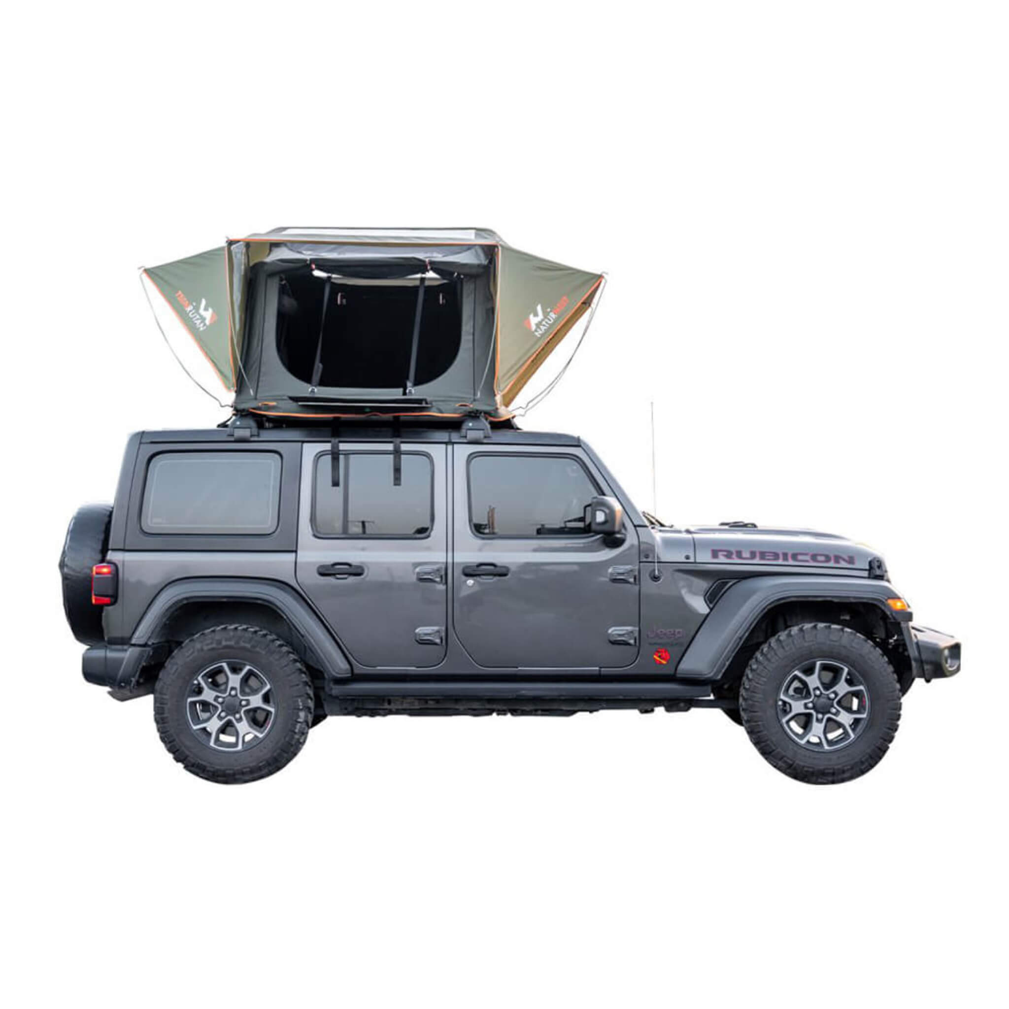 Naturnest Andromeda Green Soft-Shell Rooftop Tent With Large Panoramic Skylight & YKK Doors (SAK50612)