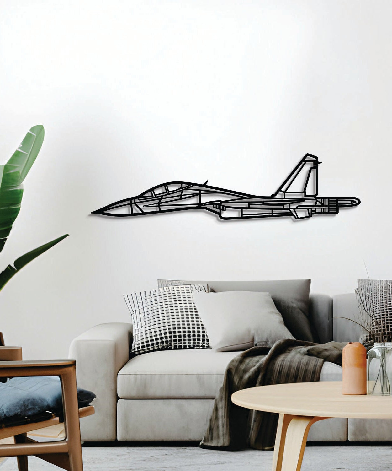 Su-30SM Wandbild aus Metall - NCP0599