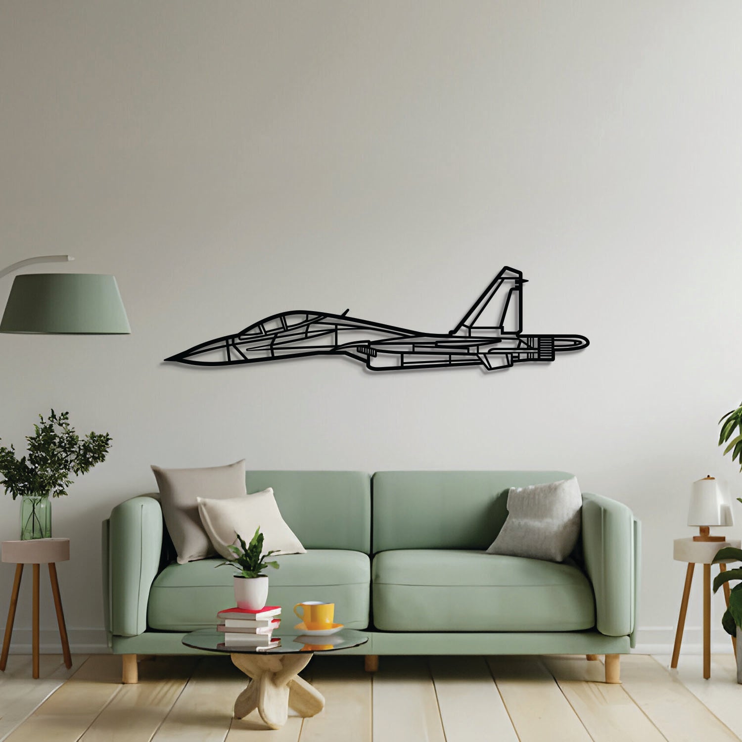Su-30SM Wandbild aus Metall - NCP0599