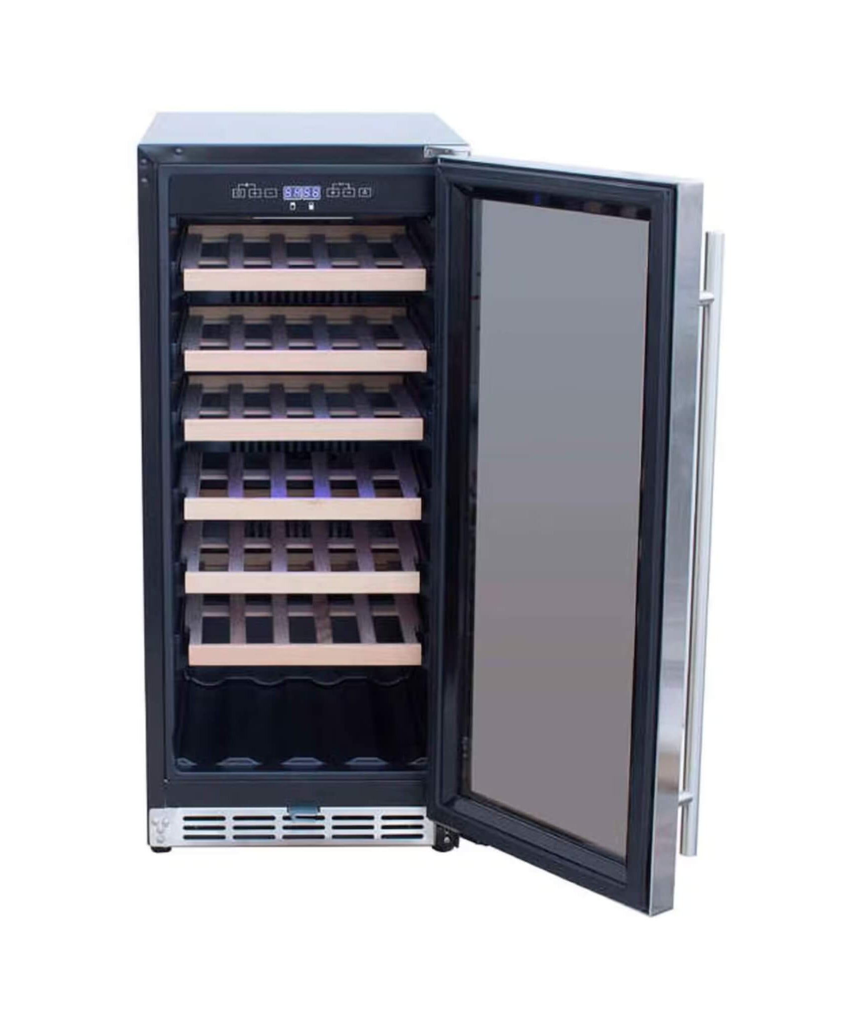 Summerset 15-Inch Outdoor Rated Wine Cooler [RFR-15W/WD] (SAK73695)