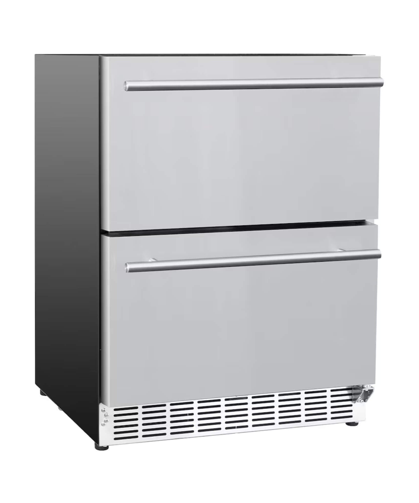 Summerset 24-Inch Outdoor Rated Double Drawer Refrigerator [RFR-24DR2-A] (SAK95283)