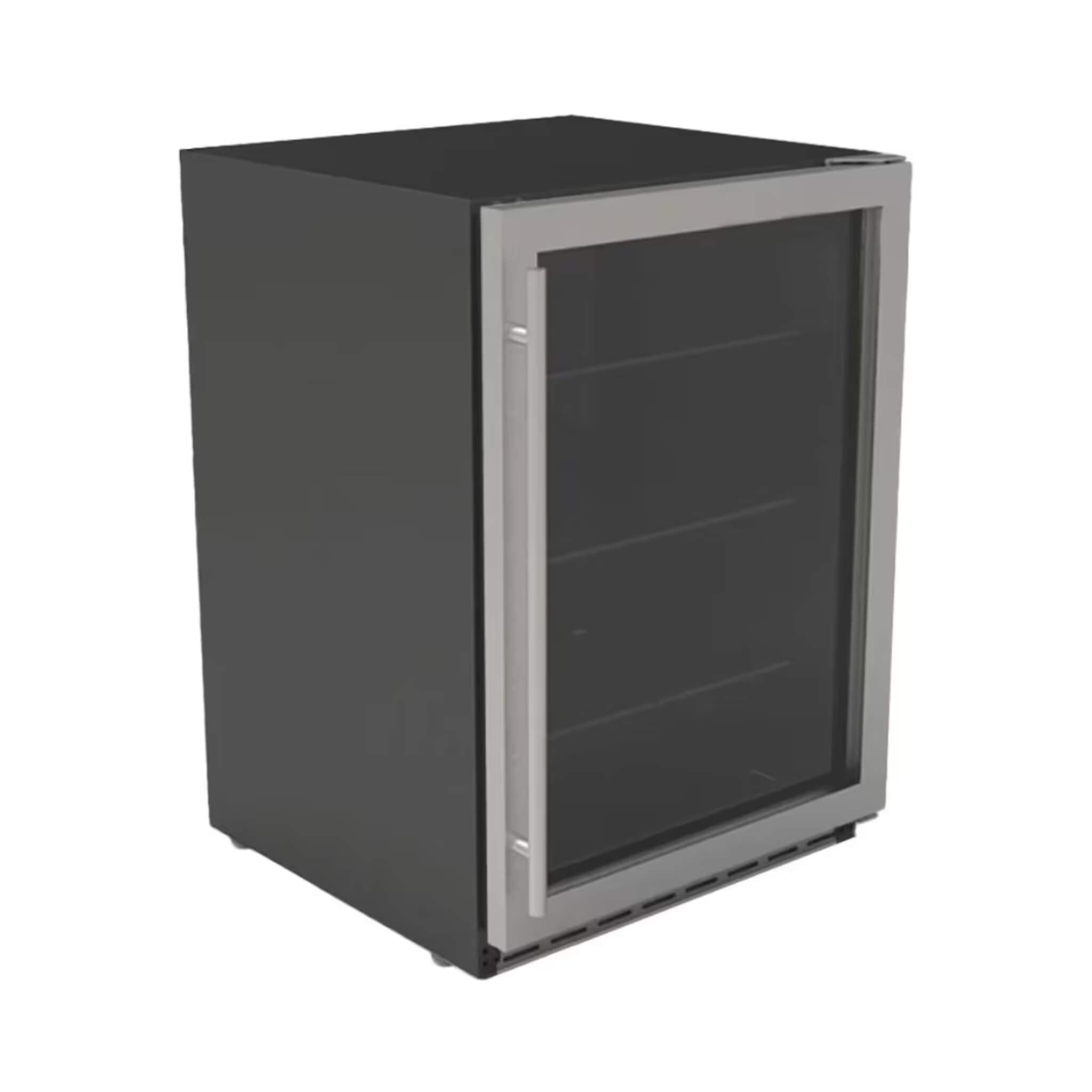 Summerset 24-Inch Outdoor Rated Refrigerator With Glass Door [RFR-24G] (SAK16934)