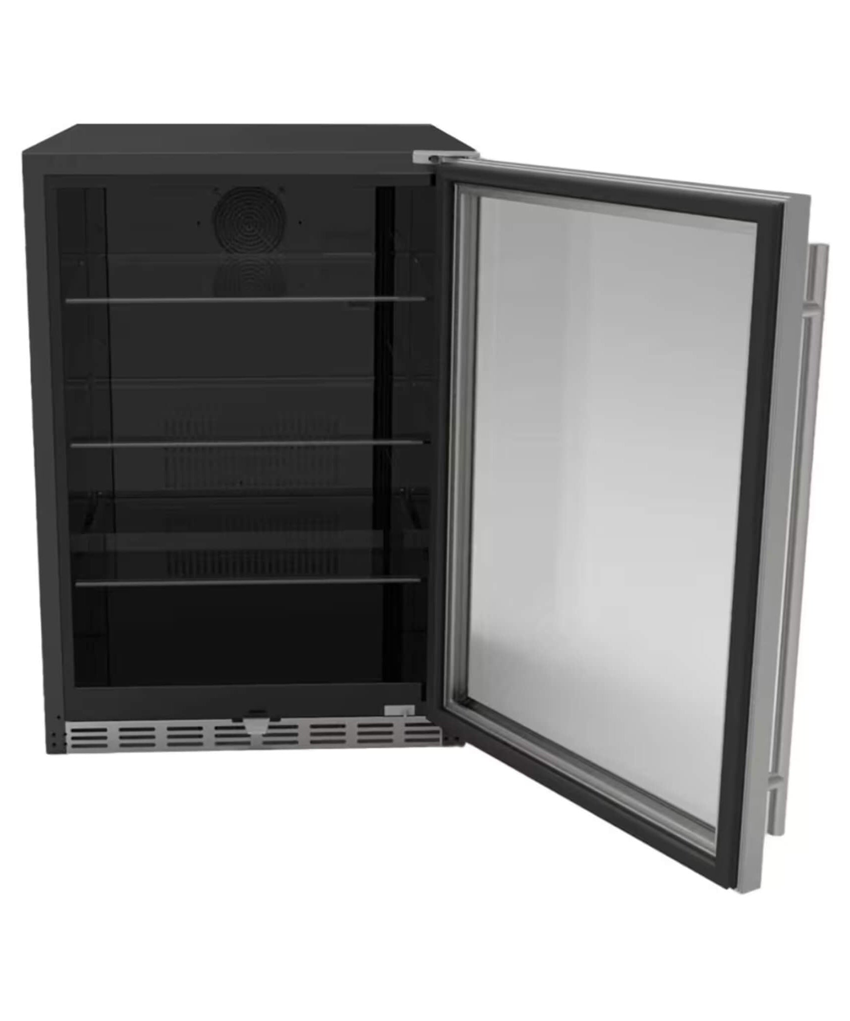Summerset 24-Inch Outdoor Rated Refrigerator With Glass Door [RFR-24G] (SAK16934)