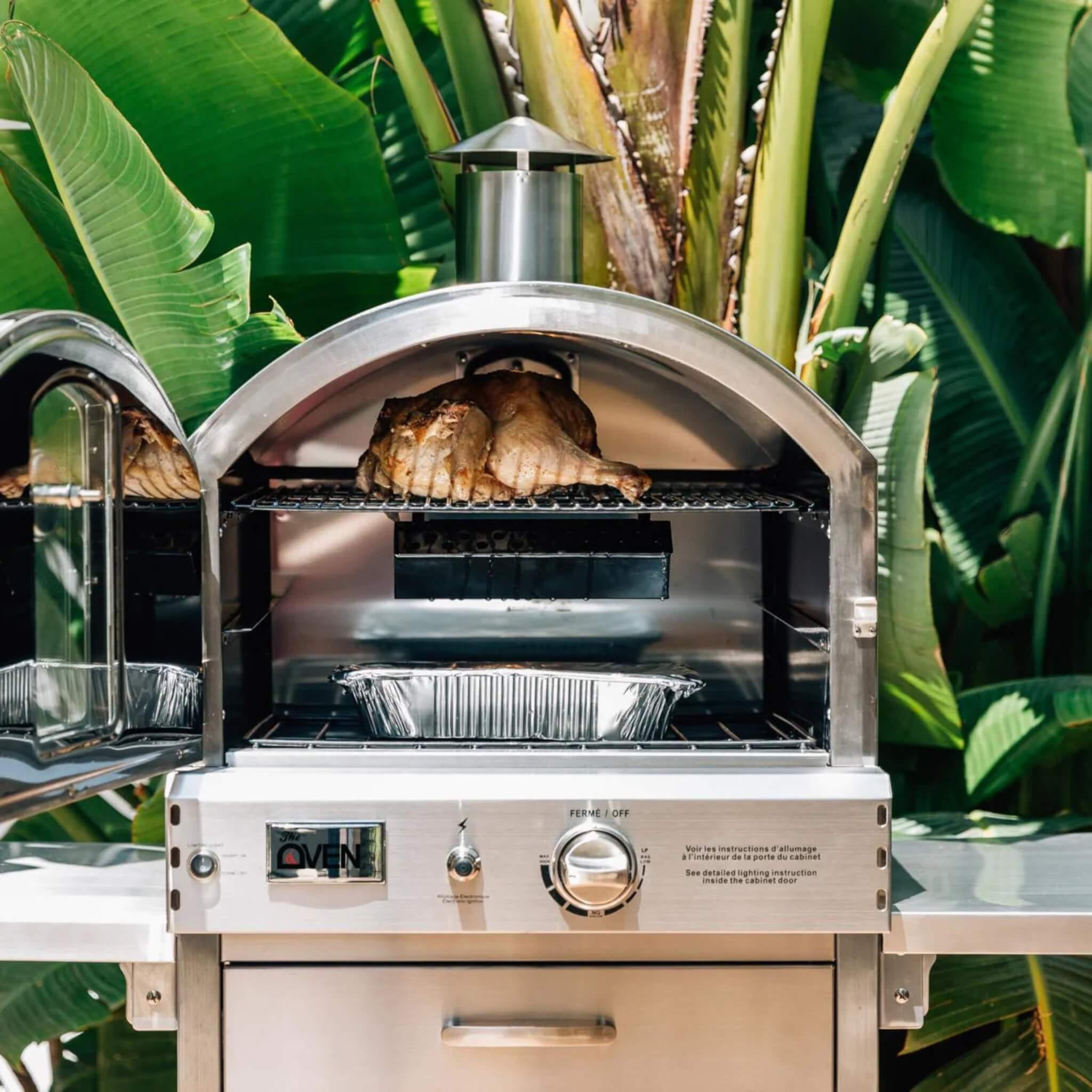 Summerset 60-Inch Outdoor Freestanding Gas Pizza Oven [SS-OVFS-LP/NG] (SAK17543)