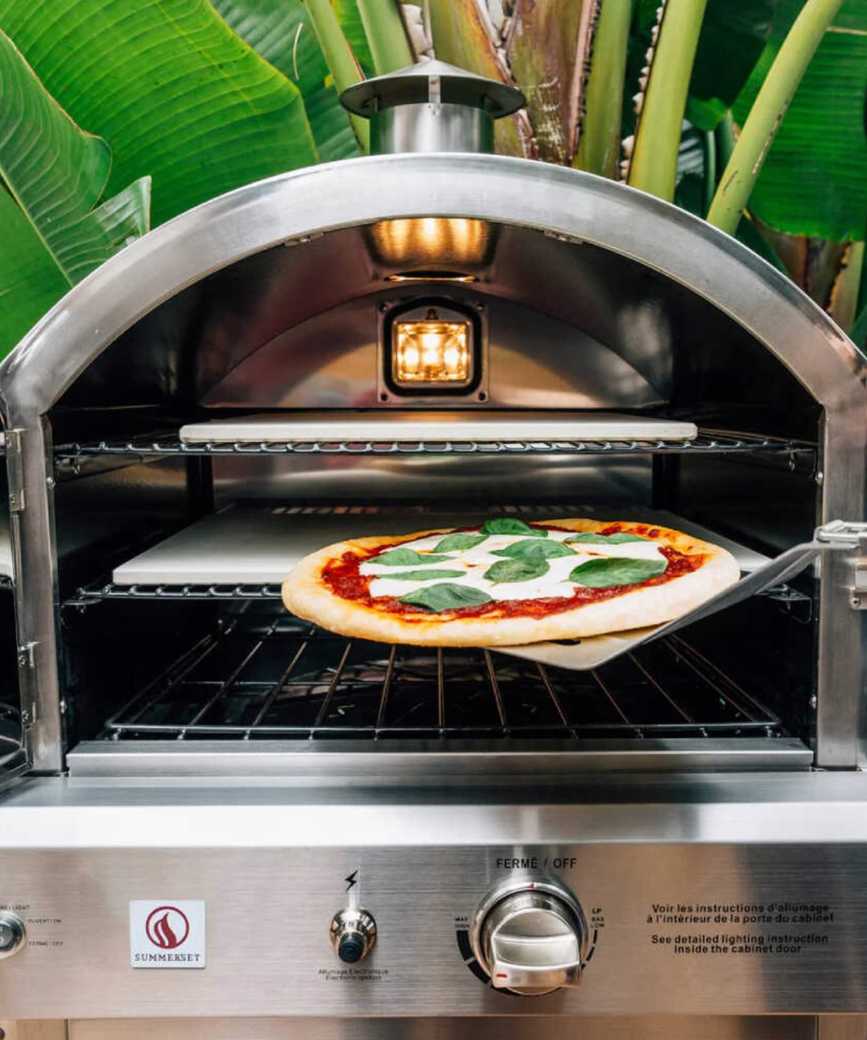 Summerset 60-Inch Outdoor Freestanding Gas Pizza Oven [SS-OVFS-LP/NG] (SAK17543)