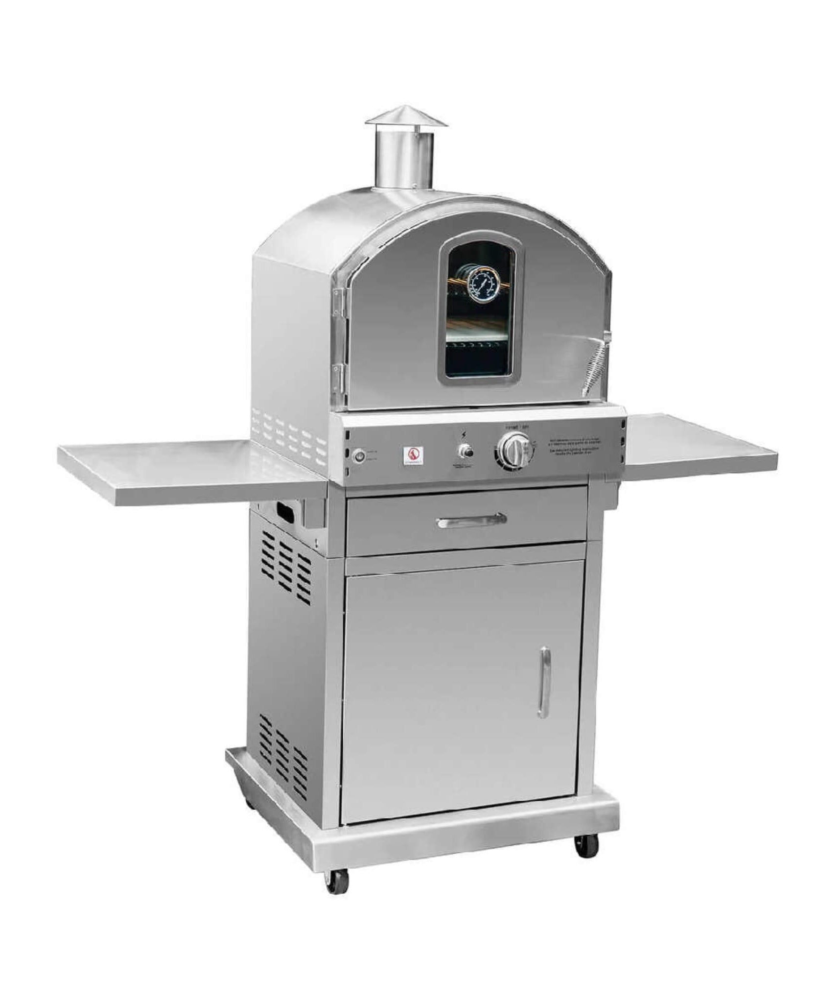 Summerset 60-Inch Outdoor Freestanding Gas Pizza Oven [SS-OVFS-LP/NG] (SAK17543)