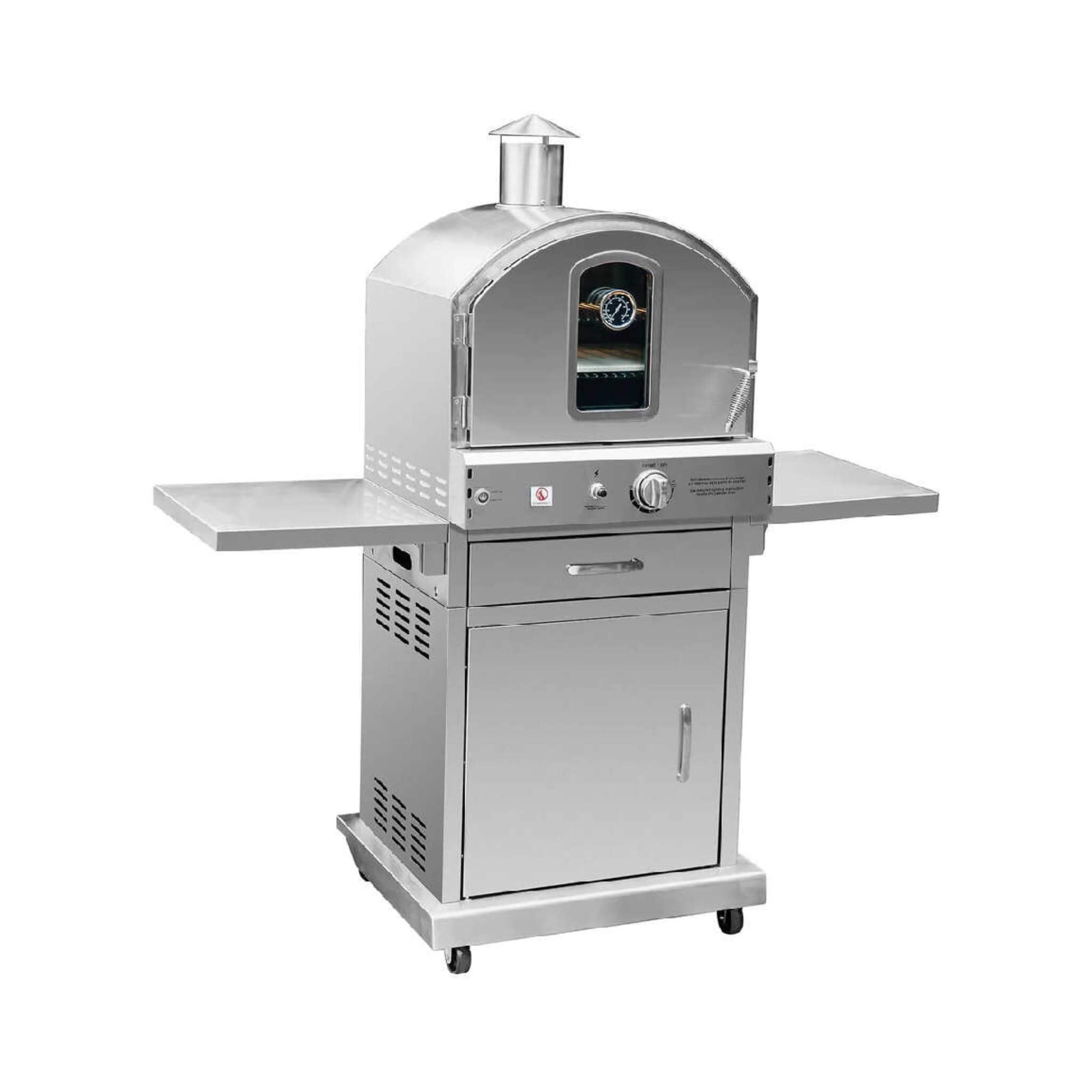 Summerset 60-Inch Outdoor Freestanding Gas Pizza Oven [SS-OVFS-LP/NG] (SAK17543)