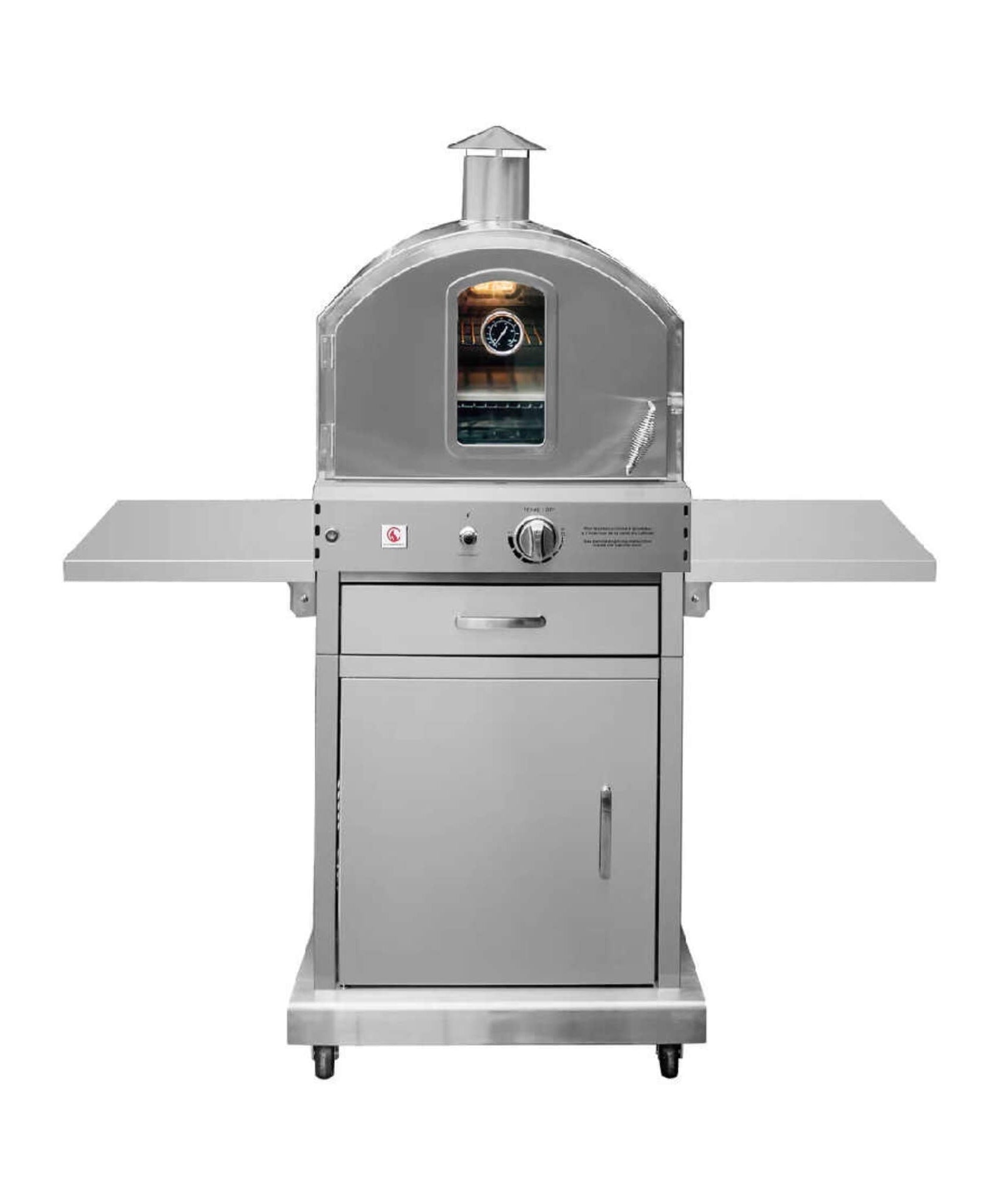 Summerset 60-Inch Outdoor Freestanding Gas Pizza Oven [SS-OVFS-LP/NG] (SAK17543)