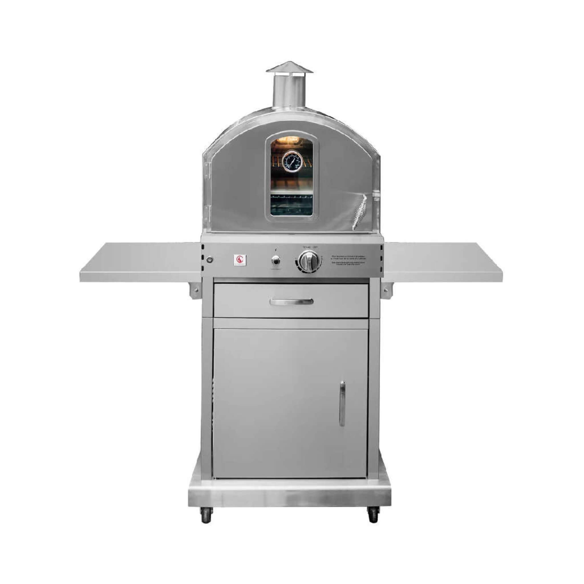 Summerset 60-Inch Outdoor Freestanding Gas Pizza Oven [SS-OVFS-LP/NG] (SAK17543)