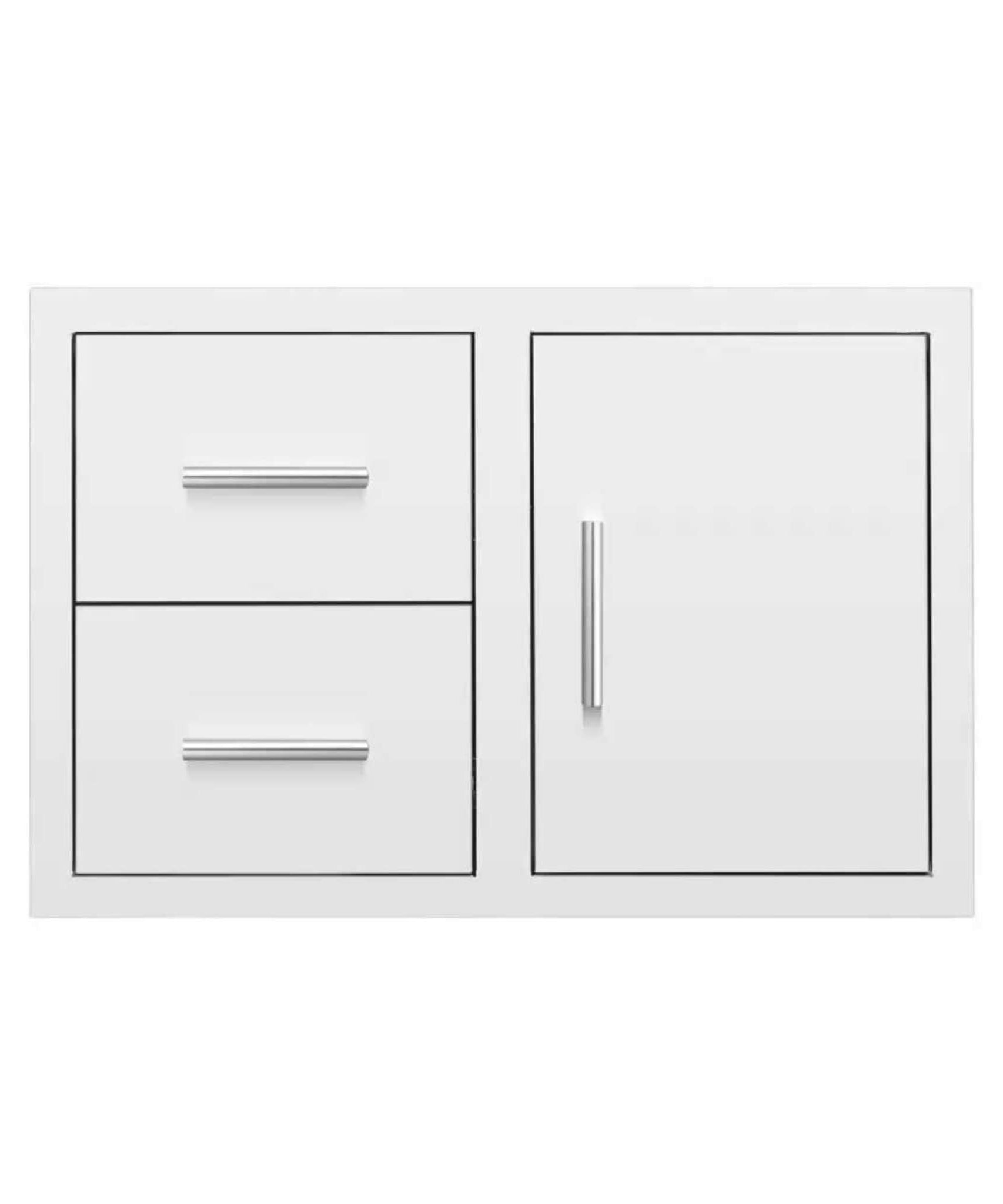 Summerset 33" Flush Mount 2 Soft Closing Drawers And Access Door Combo [DC2-33] (SAK45978)