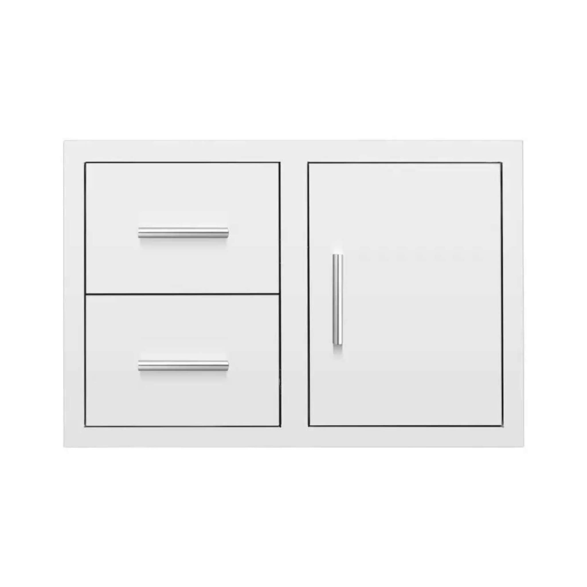 Summerset 33" Flush Mount 2 Soft Closing Drawers And Access Door Combo [DC2-33] (SAK45978)