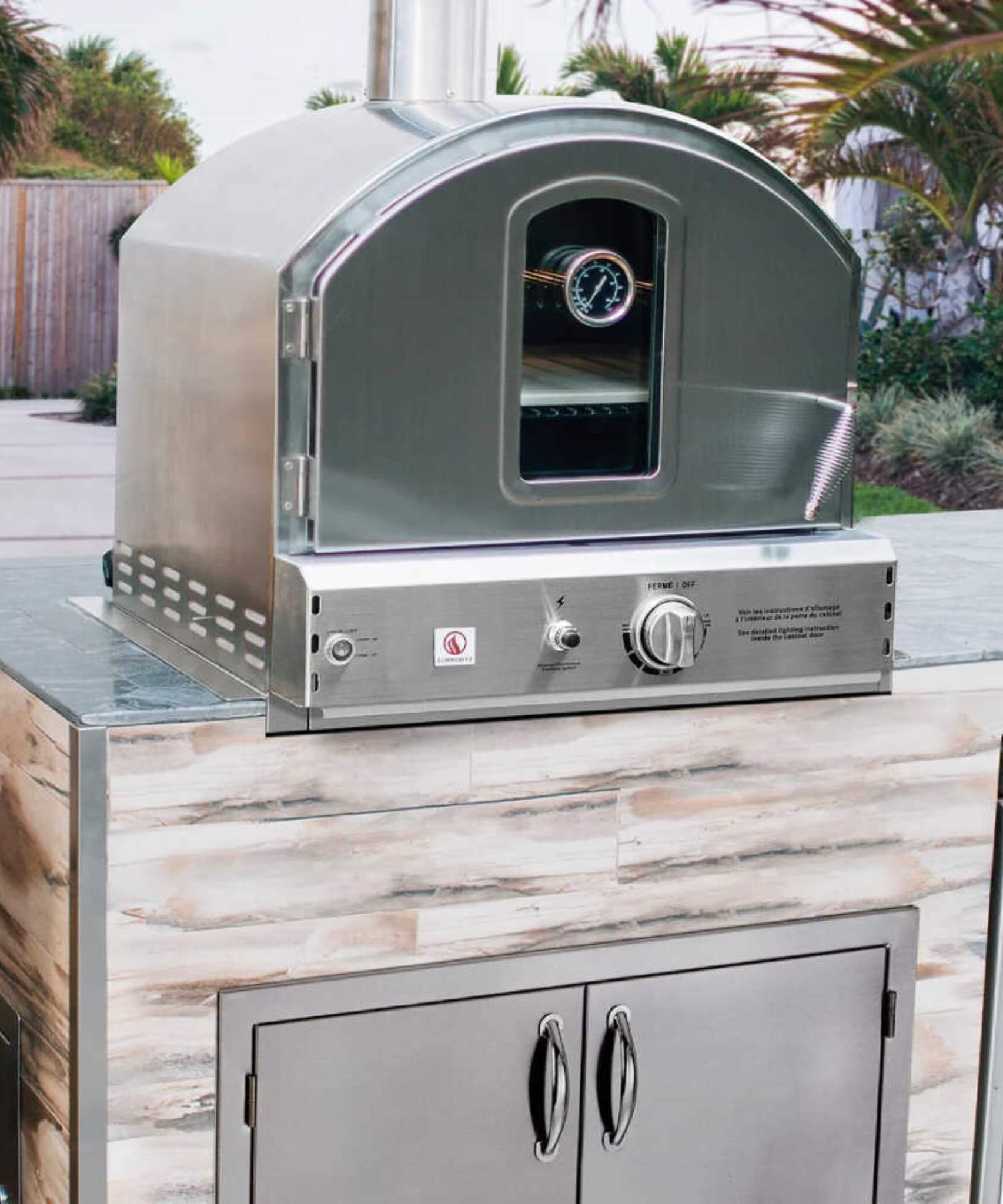 Summerset Outdoor Built-In Countertop Gas Pizza Oven [SS-OVBI] (SAK73182)