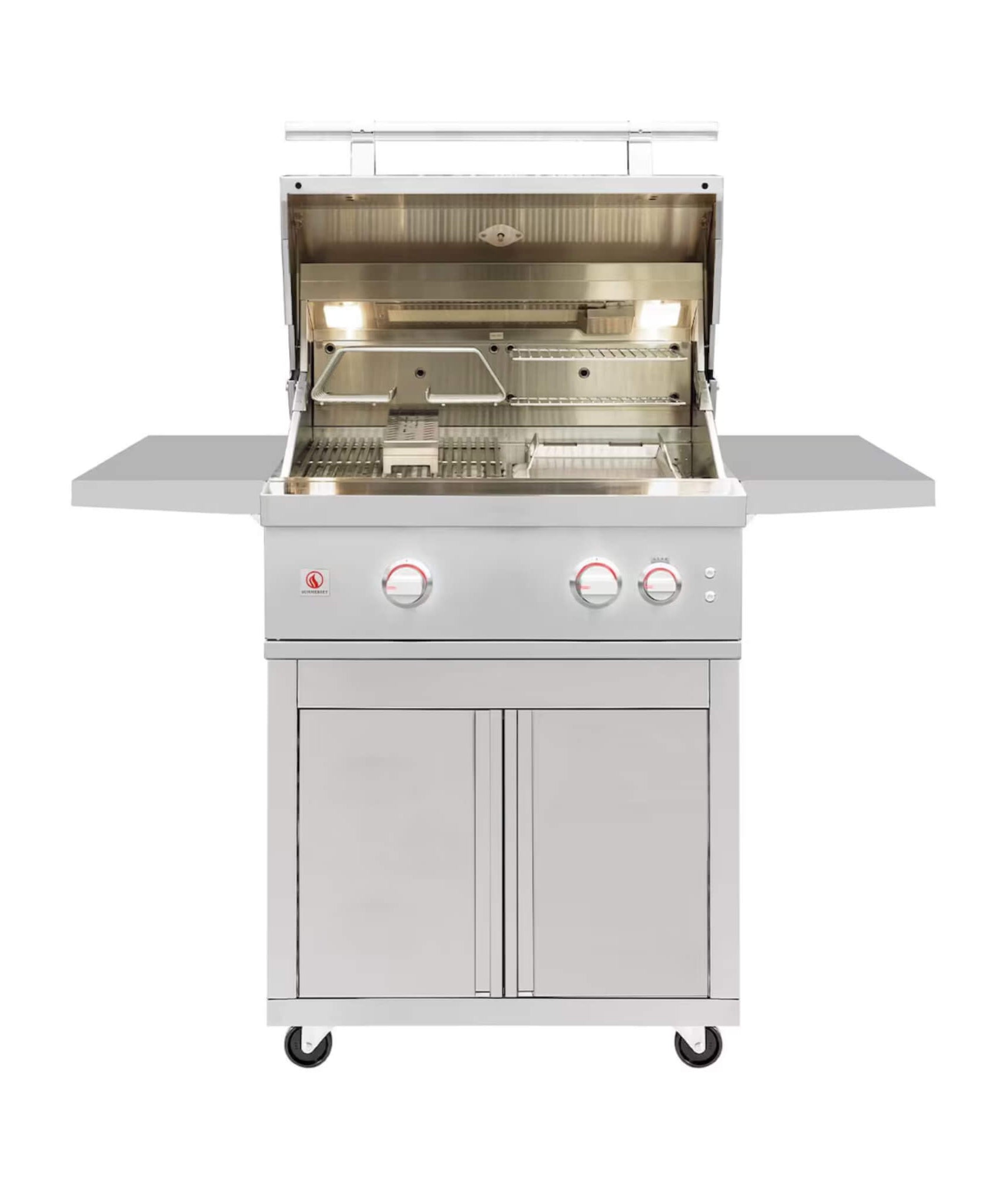 Summerset Quest Grill With Rear Infrared Burner, Rotisserie Kit, & Drop-In Griddle Plate [QST] (SAK51437)