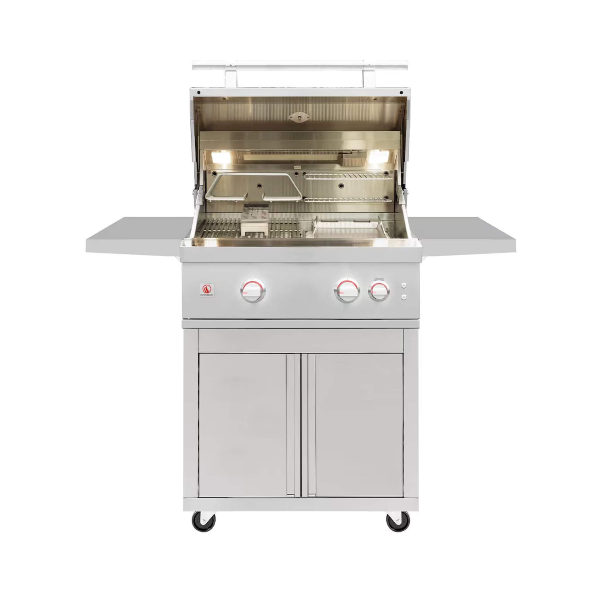 Summerset Quest Grill With Rear Infrared Burner, Rotisserie Kit, & Drop-In Griddle Plate [QST] (SAK51437)