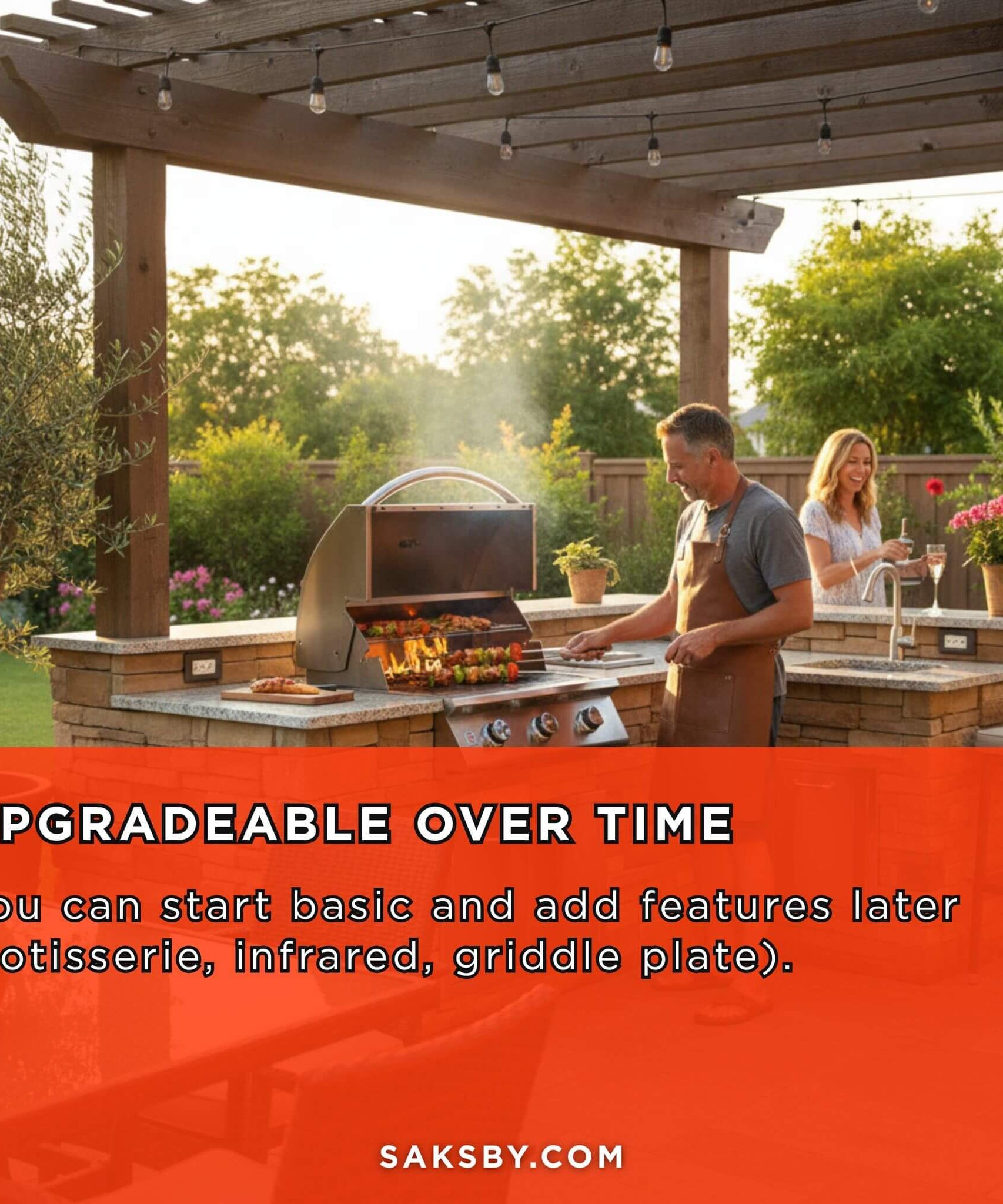 Summerset Sizzler Built-In Propane Gas Grill [SIZ25/32/40] (SAK71502)