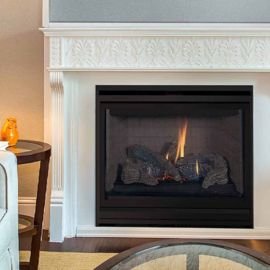 Superior Fireplaces 35-Inch Direct Vent 18K BTU Natural Gas Fireplace [DRT2035DMN/EN-E] (SAK58282)