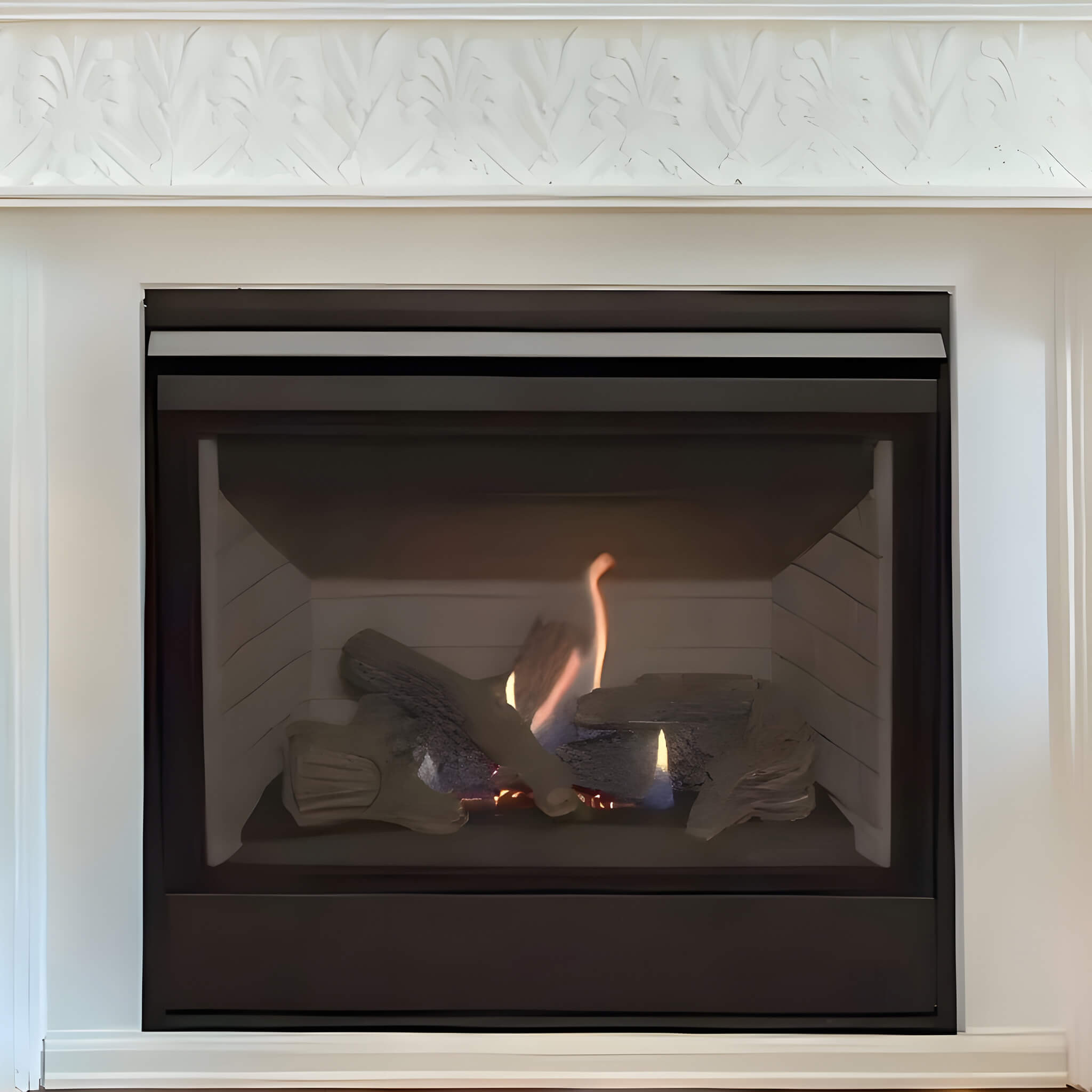 Superior Fireplaces 35-Inch Direct Vent Traditional Natural Gas Fireplace With Battery Backup [DRT2035R/TEP-C] (SAK74902)