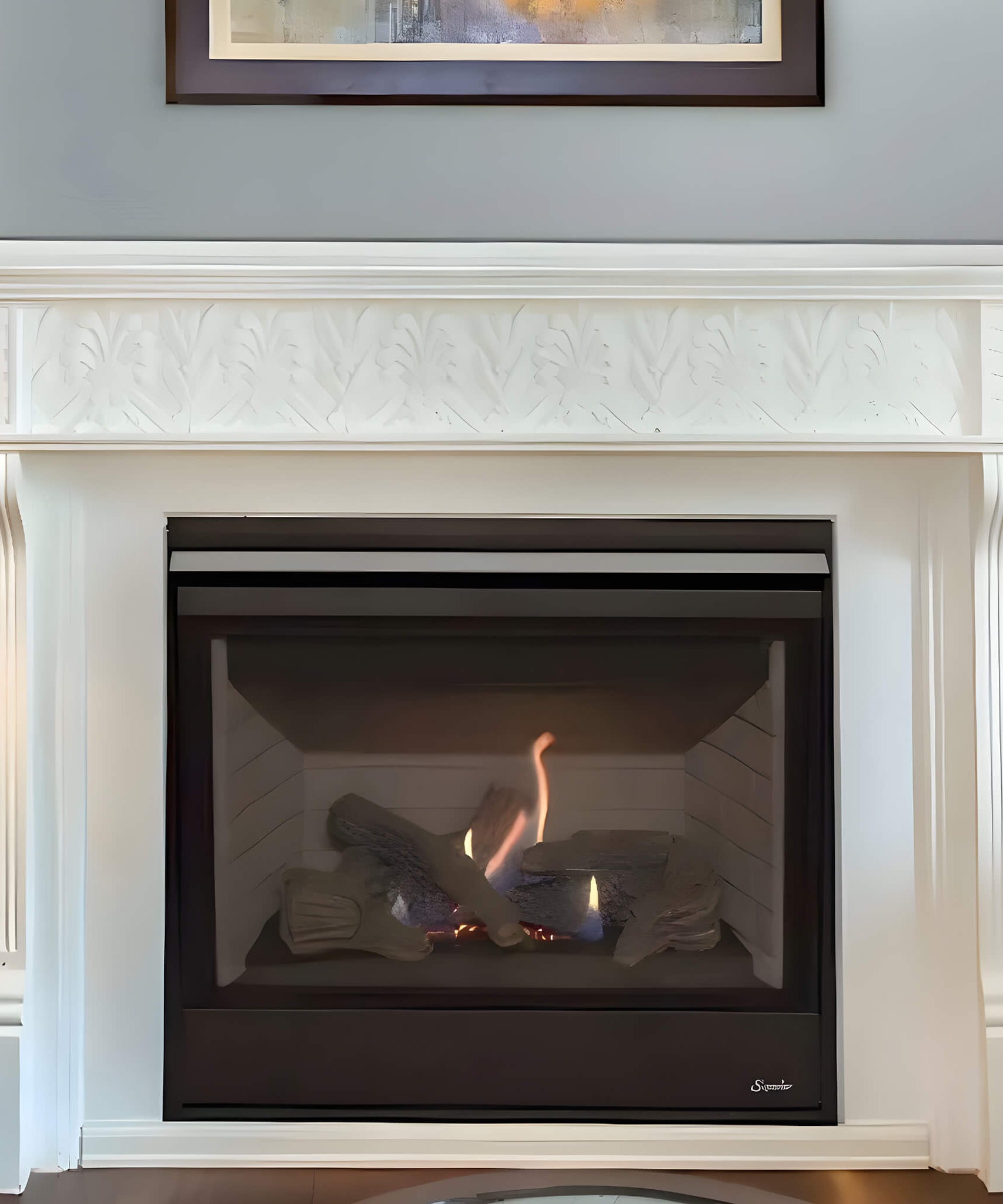 Superior Fireplaces 35-Inch Direct Vent Traditional Natural Gas Fireplace With Battery Backup [DRT2035R/TEP-C] (SAK74902)