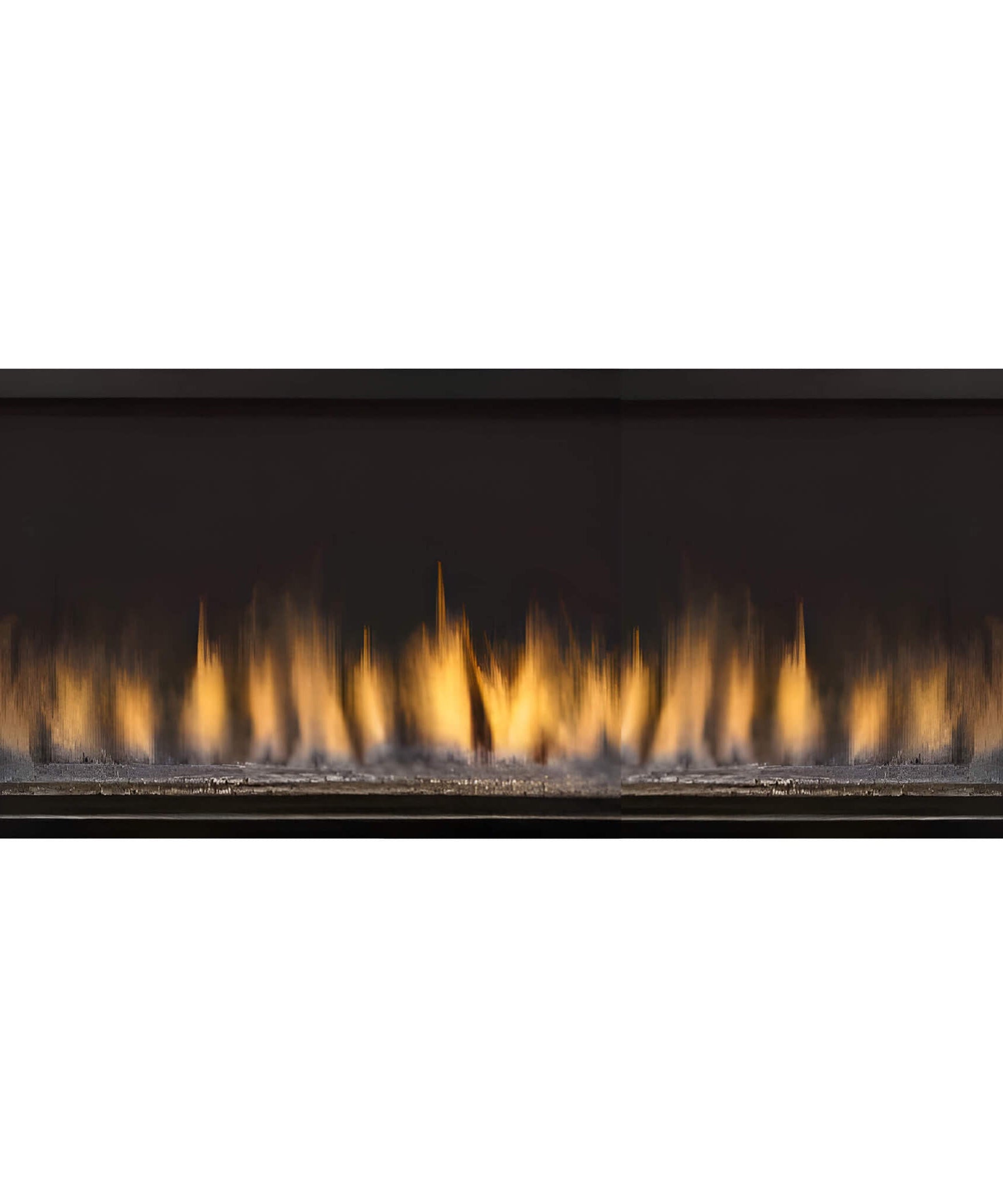 Superior Fireplaces 43-Inch Linear Direct Vent Natural Gas Electric Ignition Fireplace [DRL4543TEN] (SAK31724)