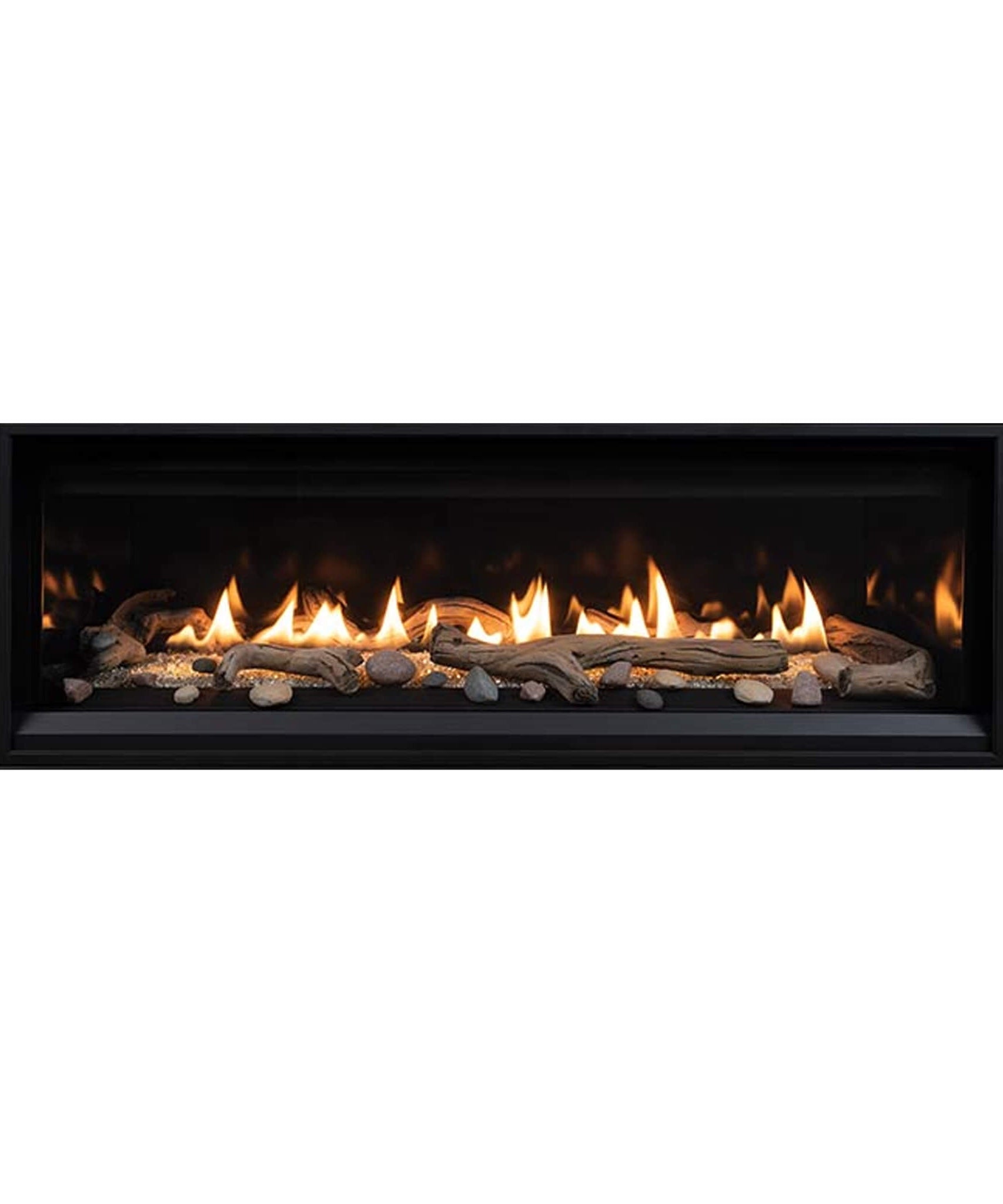 Superior Fireplaces 45-Inch Contemporary Linear Direct Vent Fireplace Wih Blower [DRL3545TEN/P] (SAK49194)