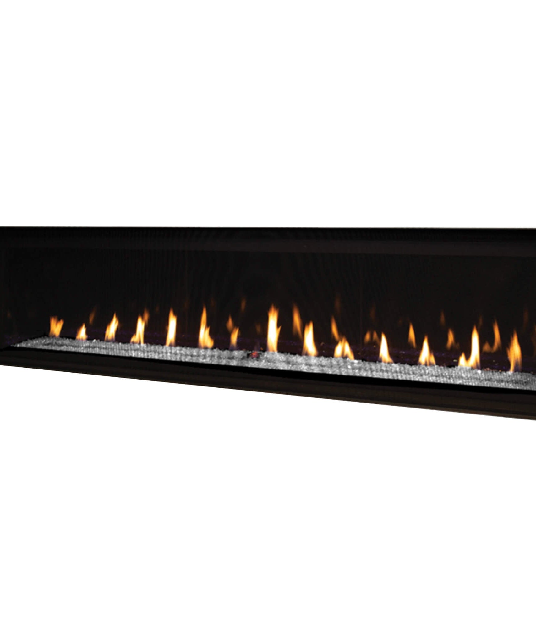 Superior Fireplaces 84-Inch Linear Direct Vent Electric Ignition Natural Gas Fireplace With Screen Barrier [DRL6084TEN] (SAK15198)