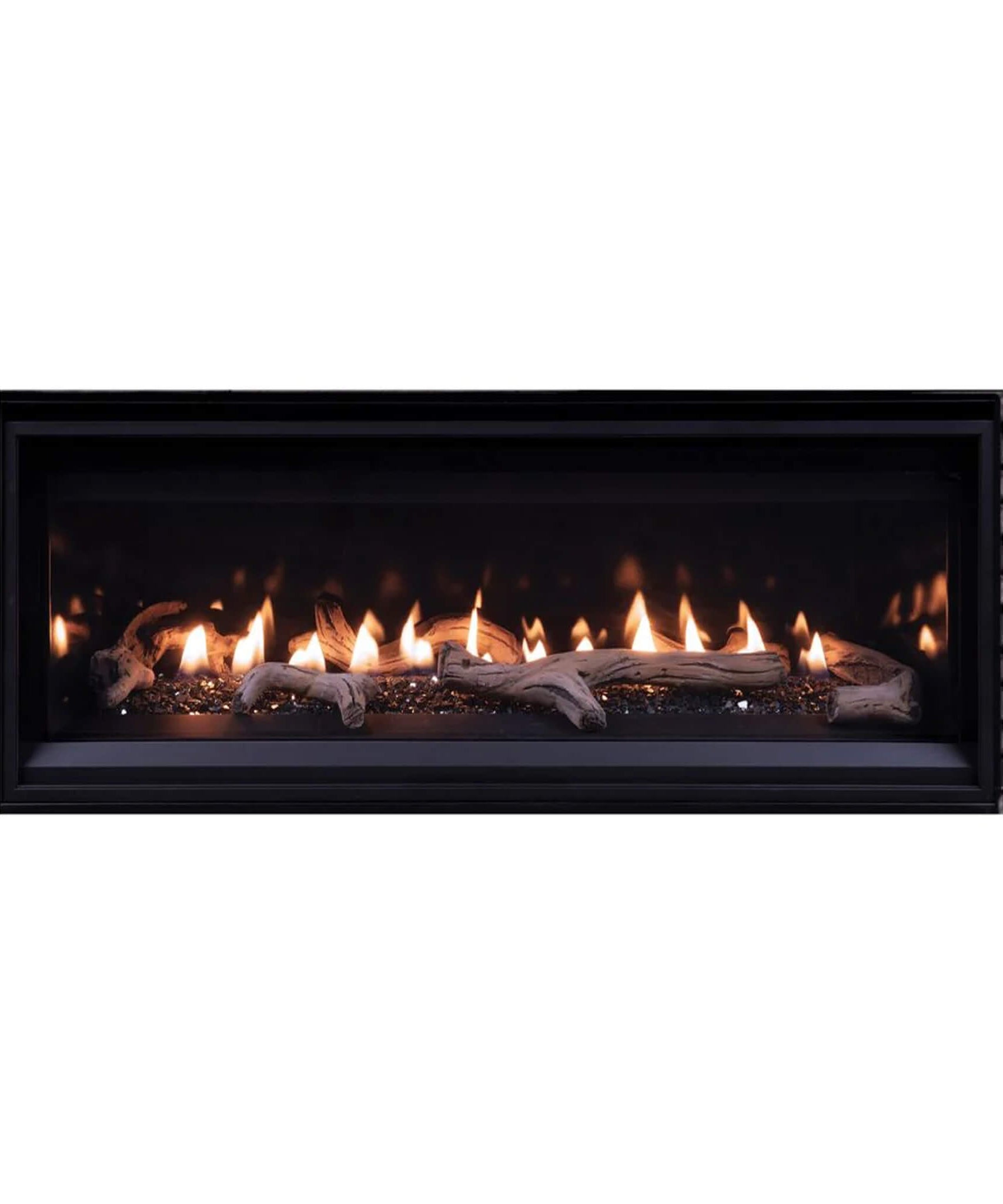 Superior Fireplaces DRL2000 Series 45-Inch Linear Contemporary Direct Vent Natural Gas Fireplace [DRL2045TEN] (SAK44052)