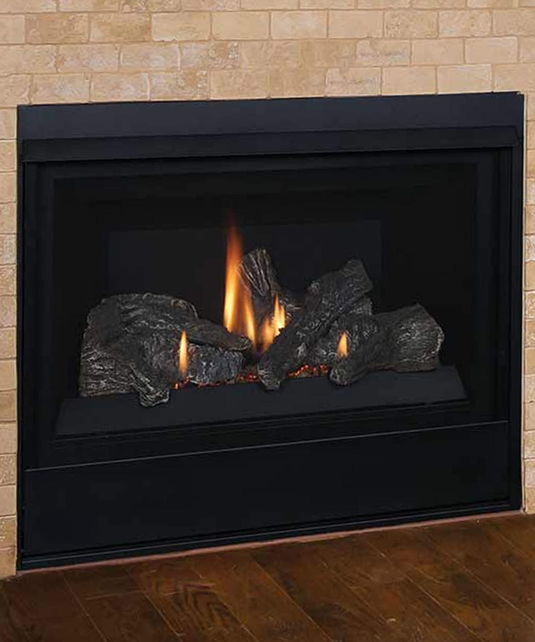 Superior Fireplaces DRT2033 33-Inch Traditional Direct Rear Vent Fireplace With Electronic Ignition [DRT2033REN/P] (SAK39821)