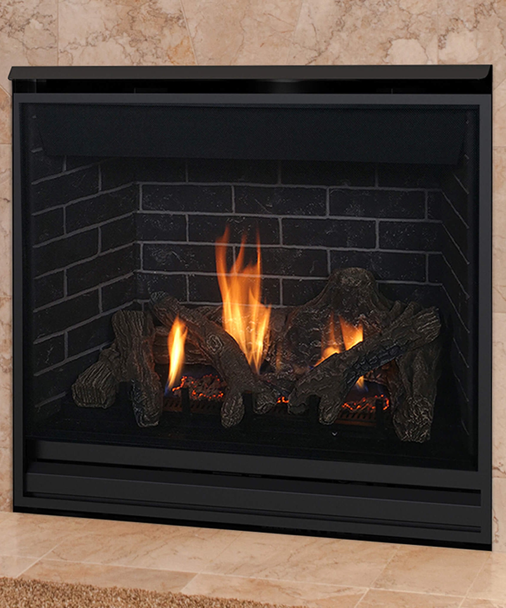 Superior Fireplaces DRT3000 Series Traditional Direct Vent Natural Gas Fireplace [DRT3035DMN-C] (SAK52683)