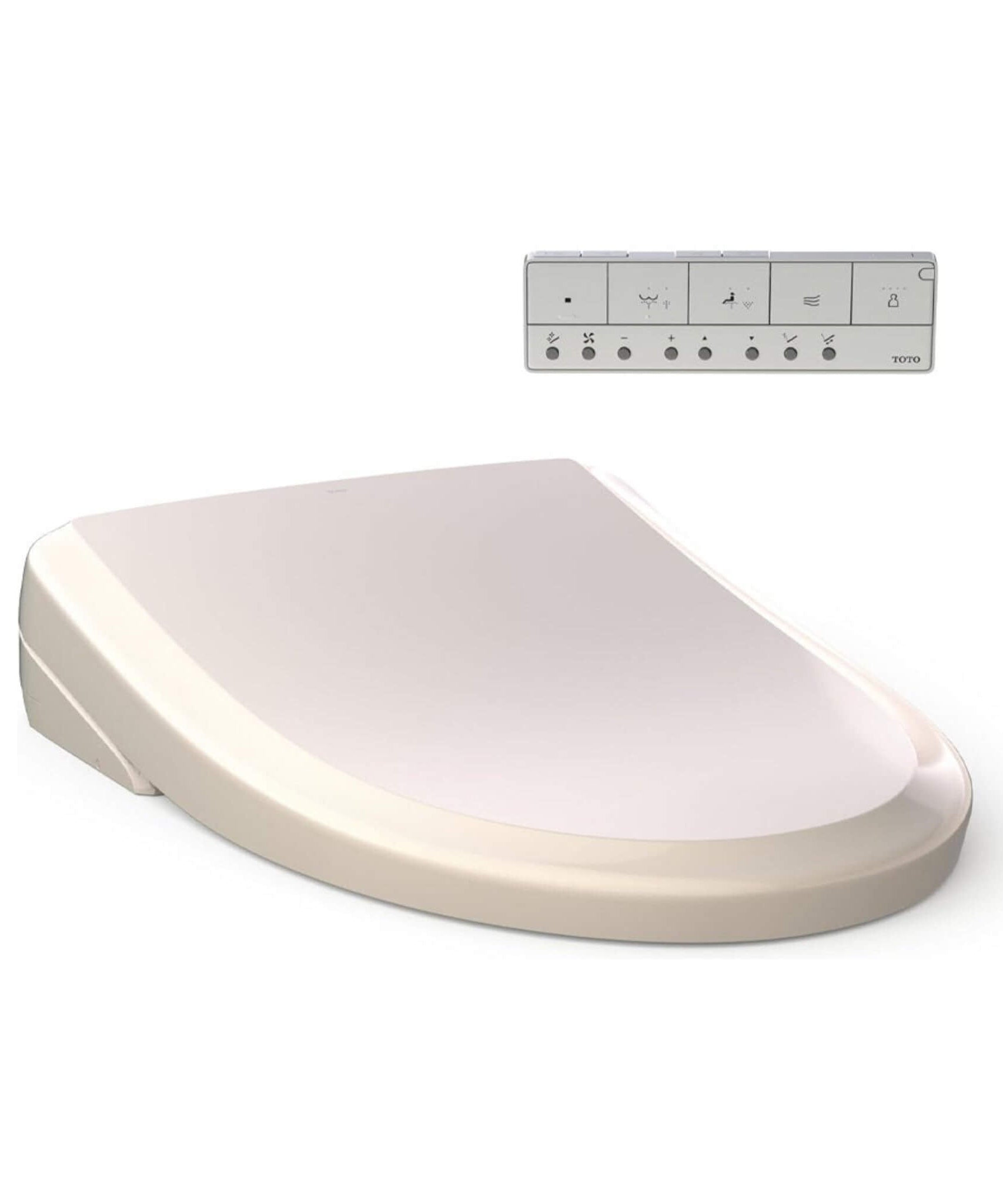 [SW4734AT40#01] TOTO S7A Washlet Elongated Bidet Toilet Seat With EWater And Classic Contemporary Lid (SAK29827)