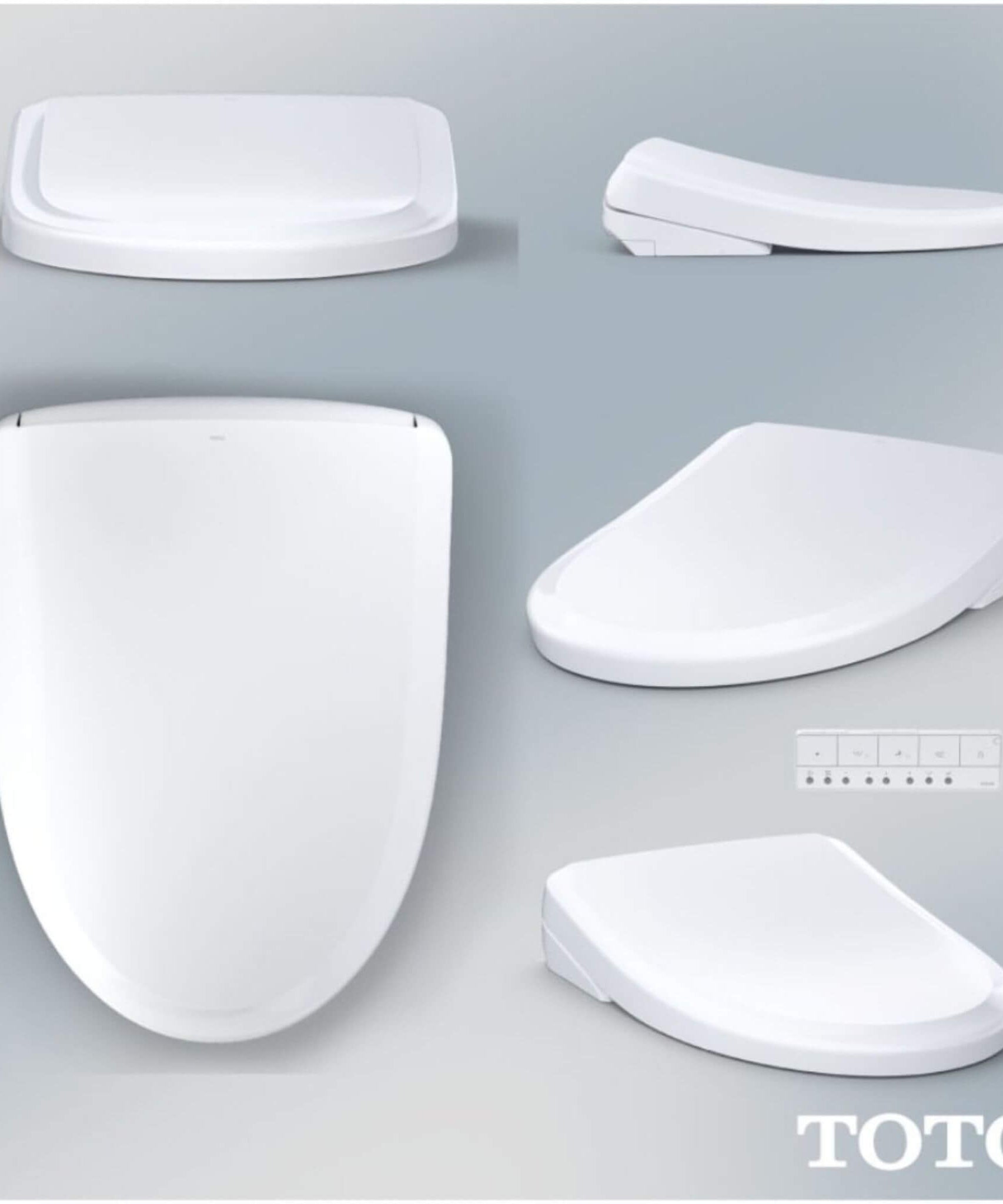 [SW4734AT40#01] TOTO S7A Washlet Elongated Bidet Toilet Seat With EWater And Classic Contemporary Lid (SAK29827)
