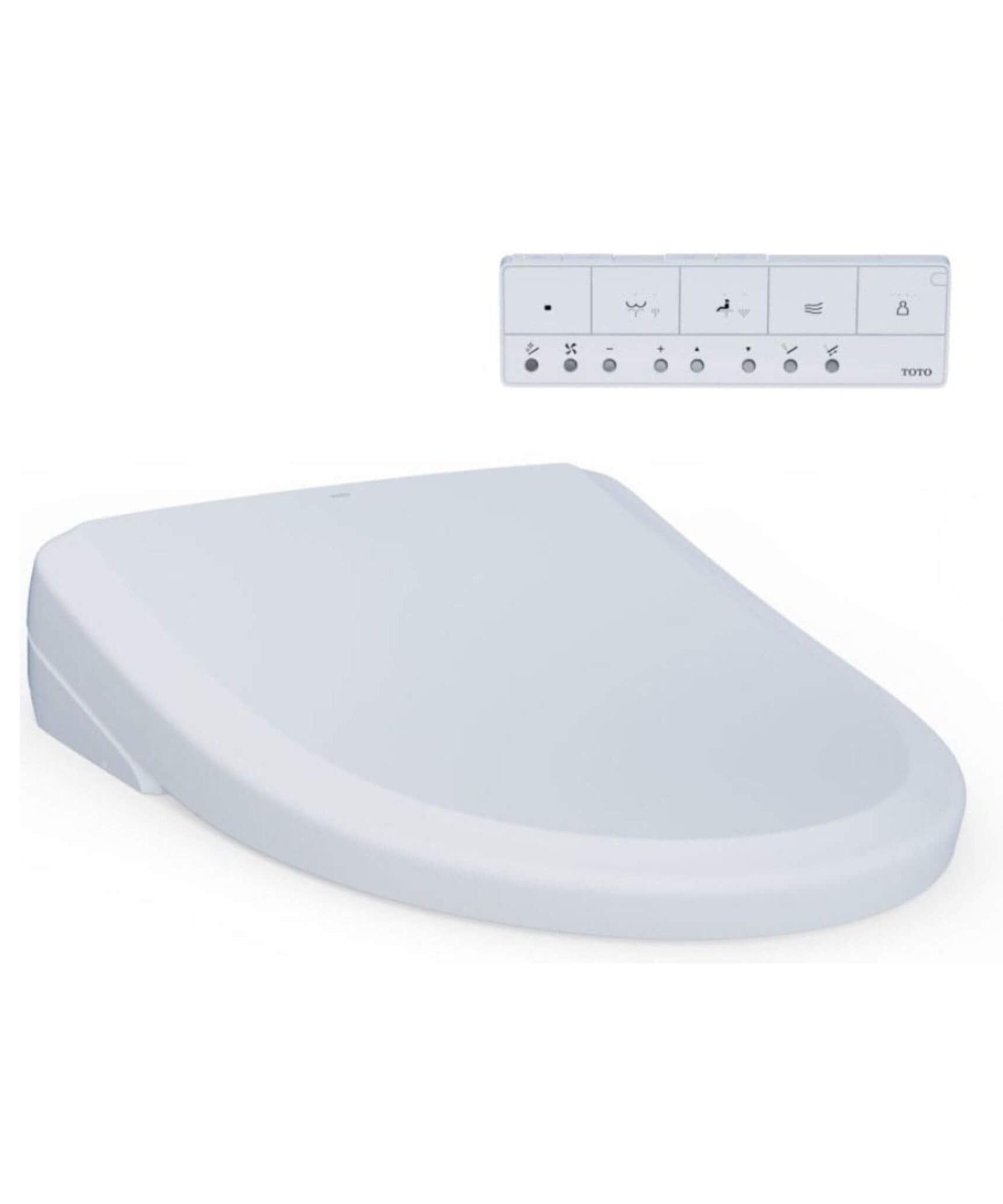[SW4734AT40#01] TOTO S7A Washlet Elongated Bidet Toilet Seat With EWater And Classic Contemporary Lid (SAK29827)