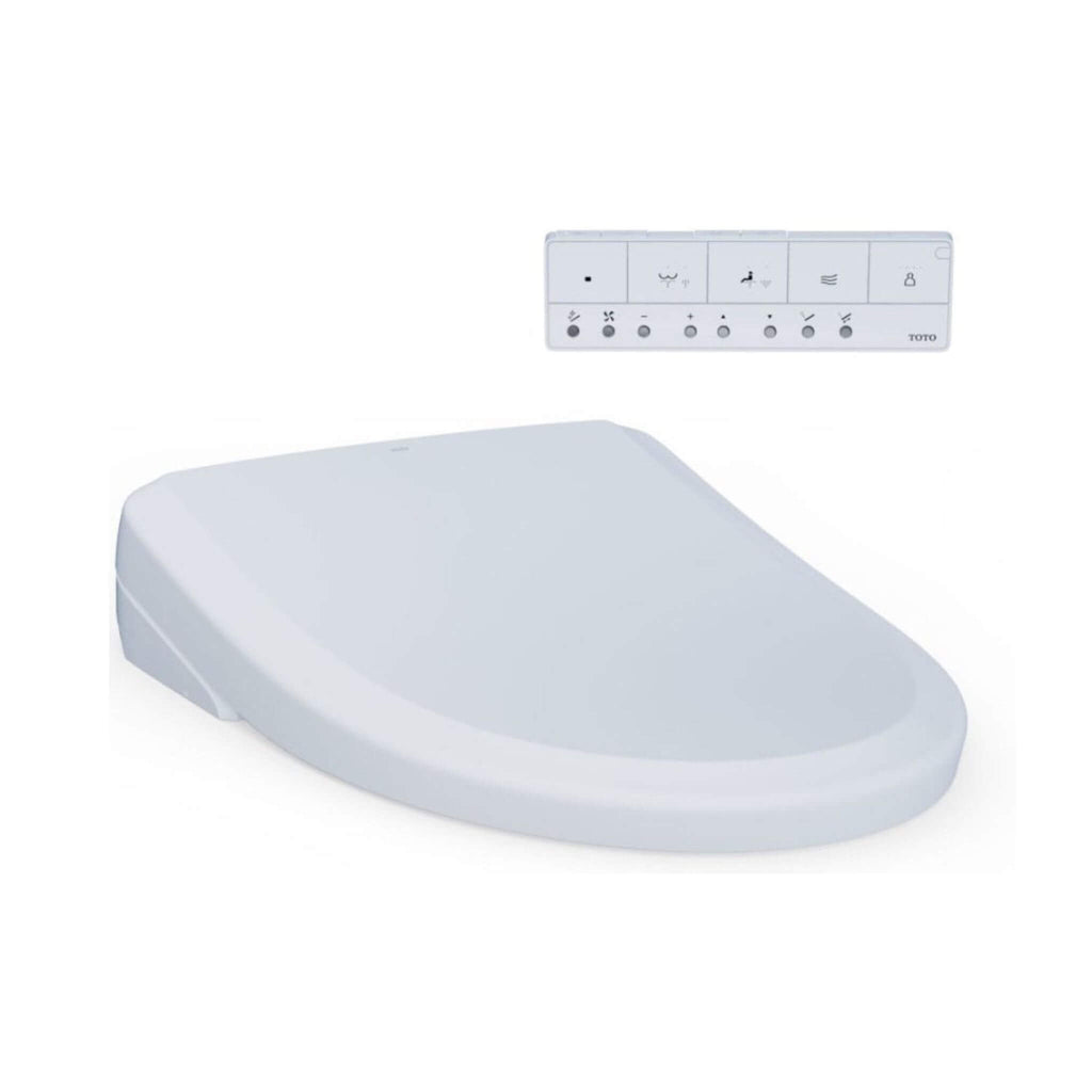 [SW4734AT40#01] TOTO S7A Washlet Elongated Bidet Toilet Seat With EWater And Classic Contemporary Lid (SAK29827)