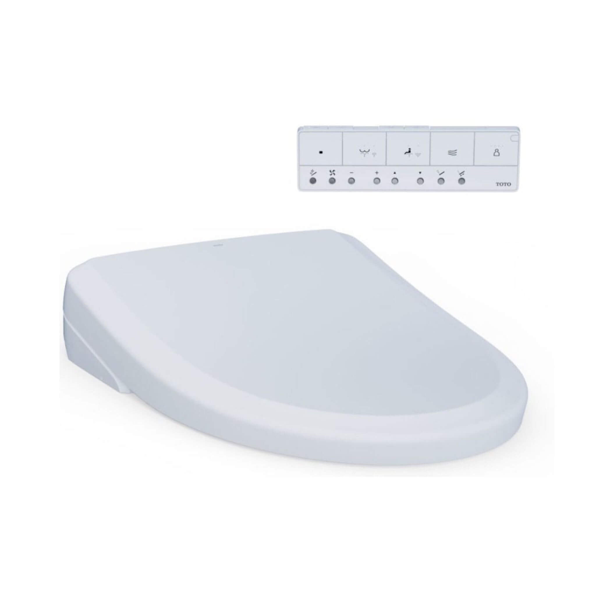 [SW4734AT40#01] TOTO S7A Washlet Elongated Bidet Toilet Seat With EWater And Classic Contemporary Lid (SAK29827)