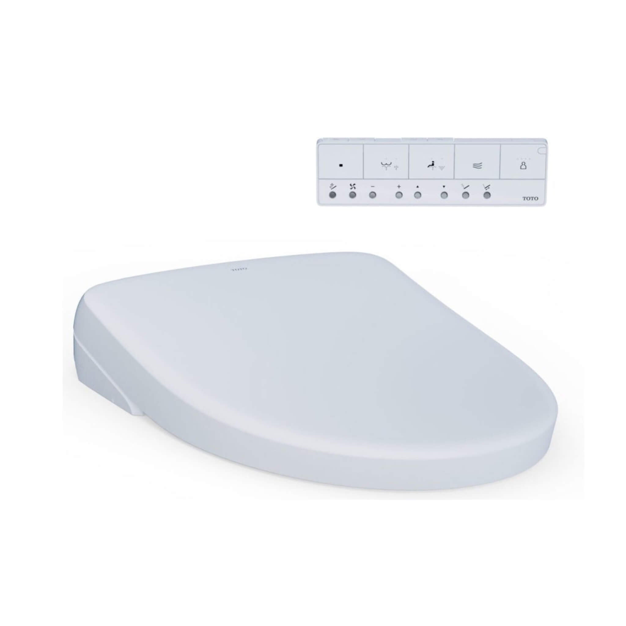 [SW4736AT40#01] TOTO S7A Washlet Elongated Bidet Toilet Seat With EWater And Auto Open/Close Contemporary Lid (SAK54823)
