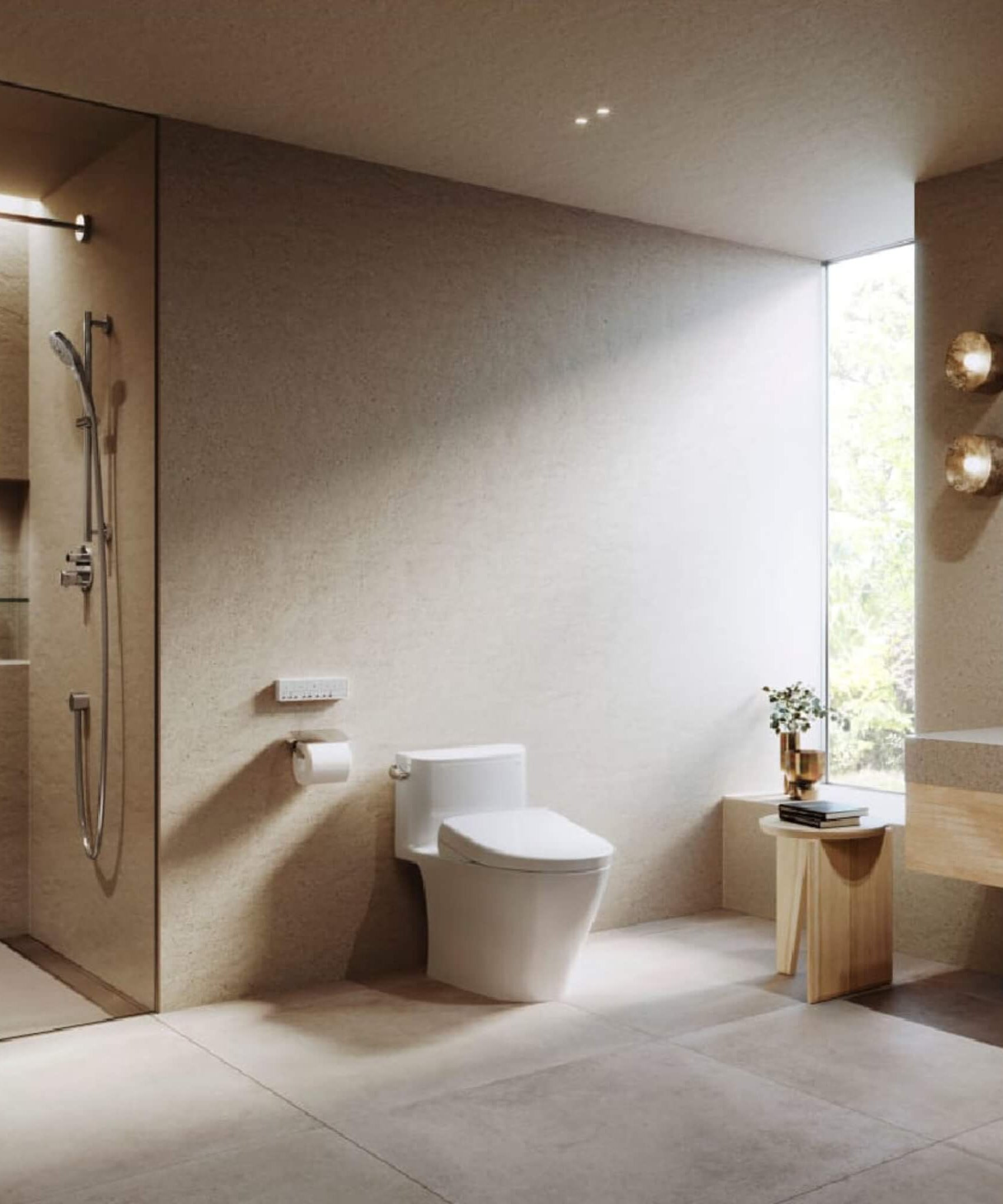[SW4736AT40#01] TOTO S7A Washlet Elongated Bidet Toilet Seat With EWater And Auto Open/Close Contemporary Lid (SAK54823)