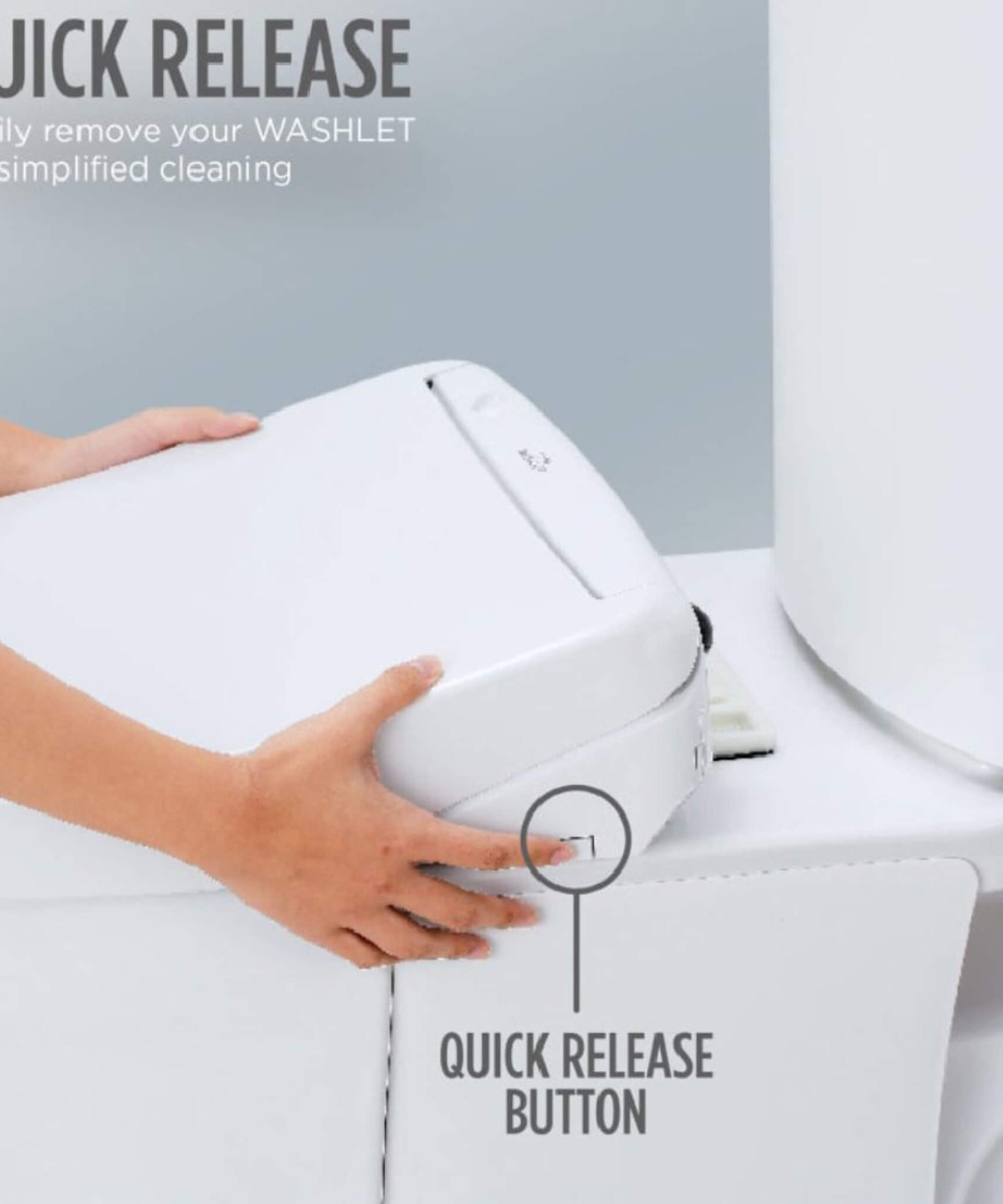 [SW4736AT40#01] TOTO S7A Washlet Elongated Bidet Toilet Seat With EWater And Auto Open/Close Contemporary Lid (SAK54823)