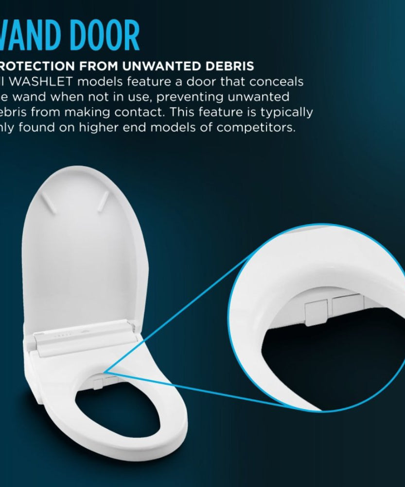 [SW573#01] TOTO Washlet S300E Round Soft Close Bidet Seat (SAK75014)
