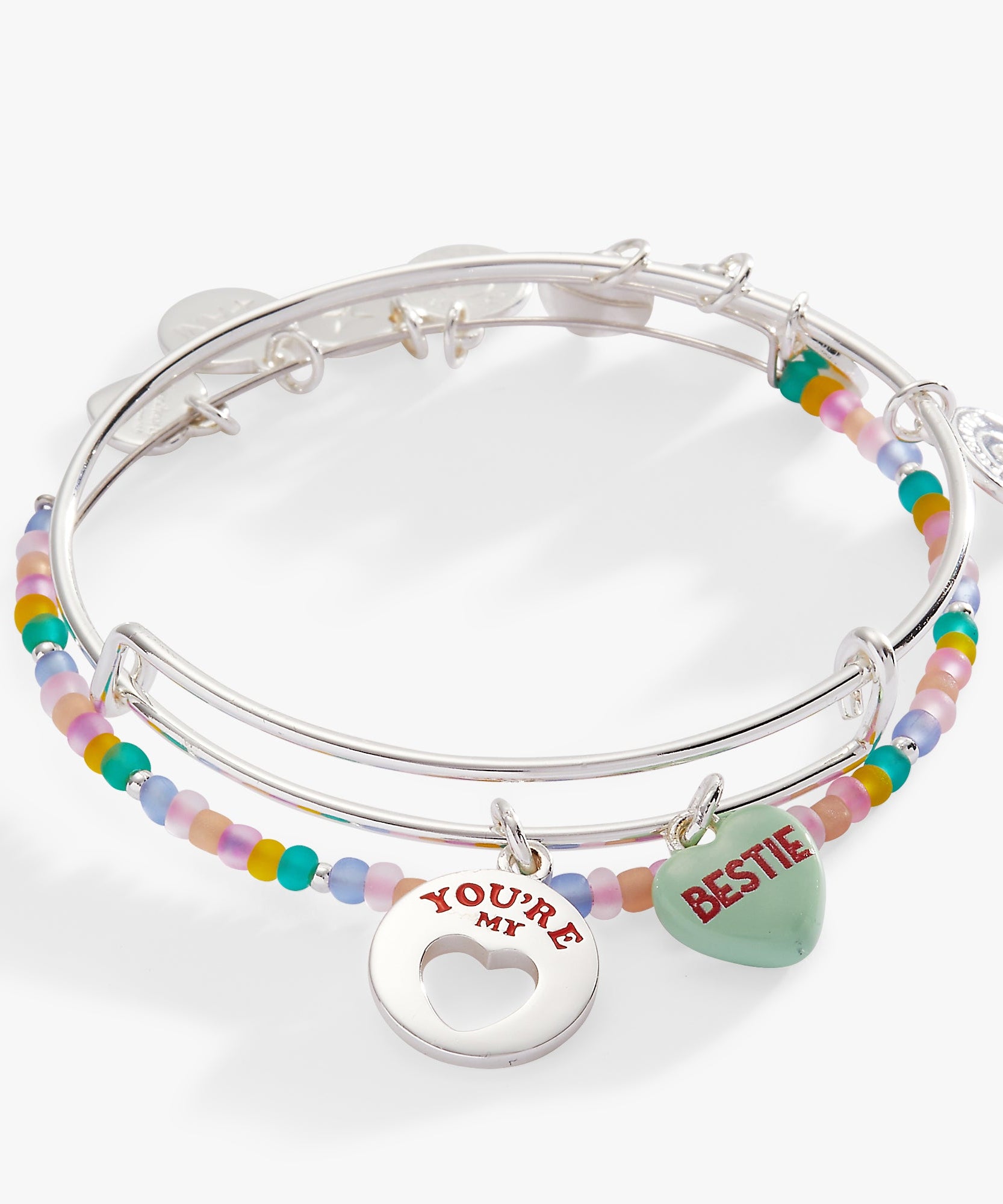 Sweethearts® 'You're My Bestie' Bangle Set of 2