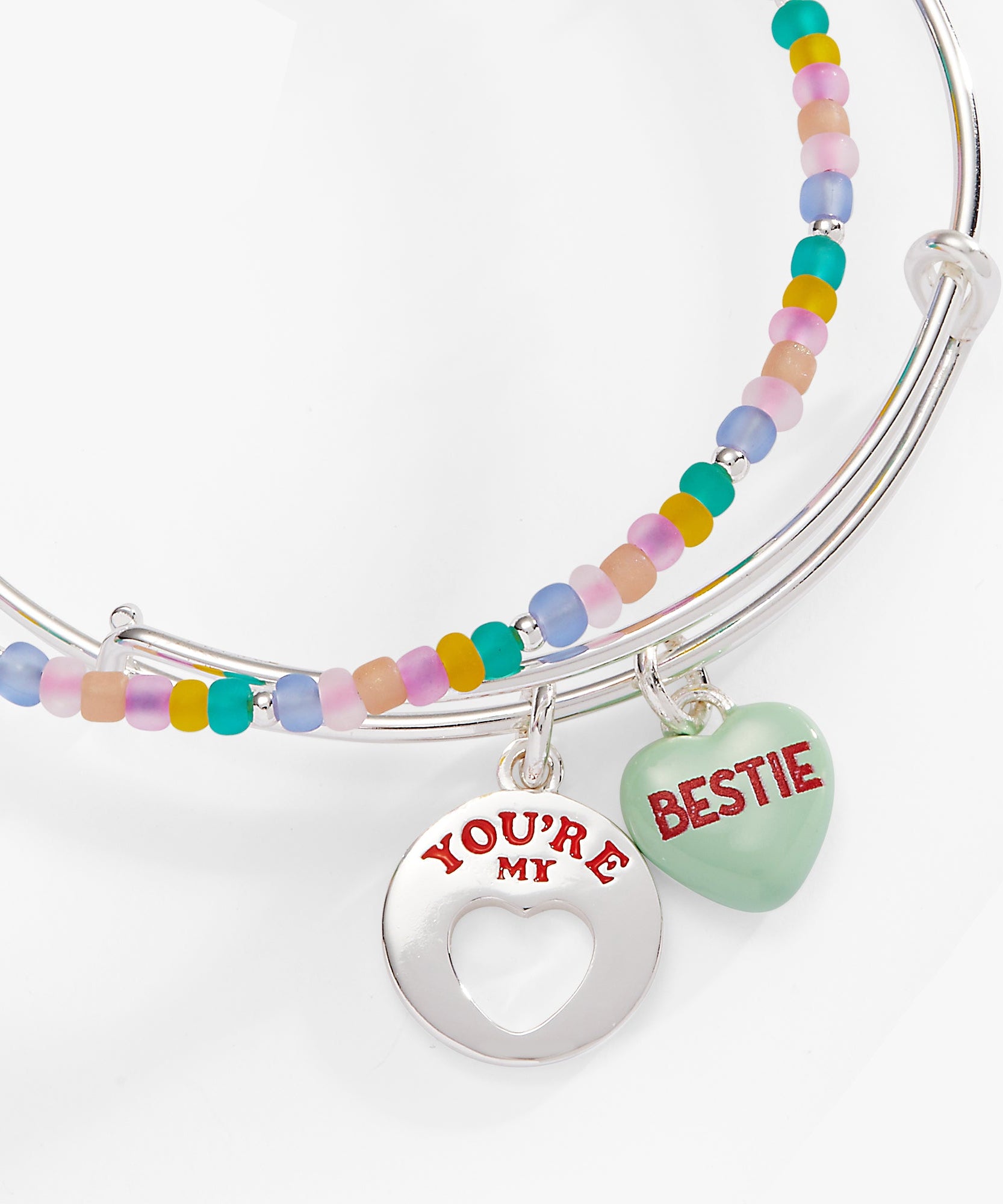 Sweethearts® 'You're My Bestie' Bangle Set of 2