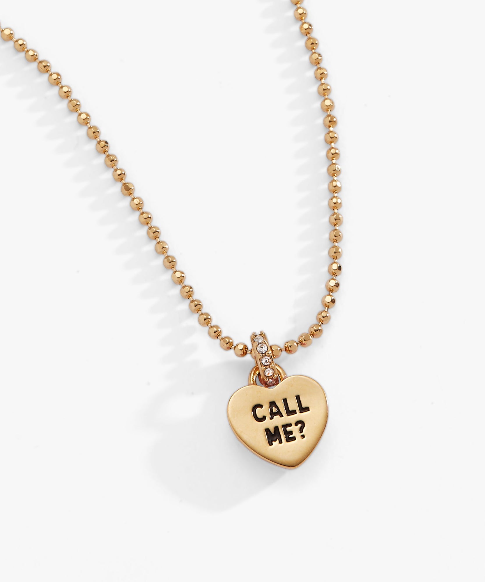 Sweethearts® 'I Luv You' Charm Necklace