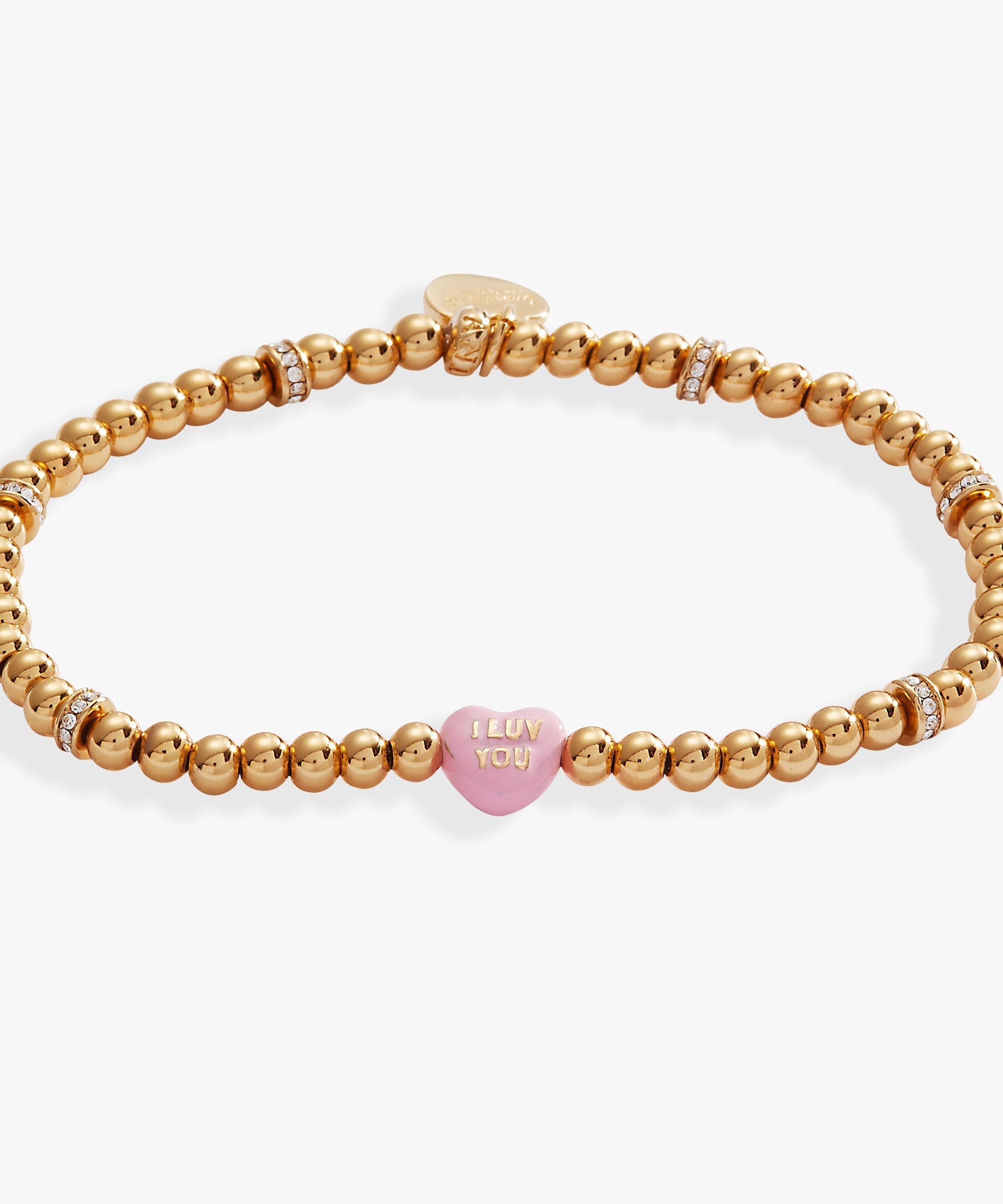 Sweethearts® 'I Luv You' Stretch Bracelet