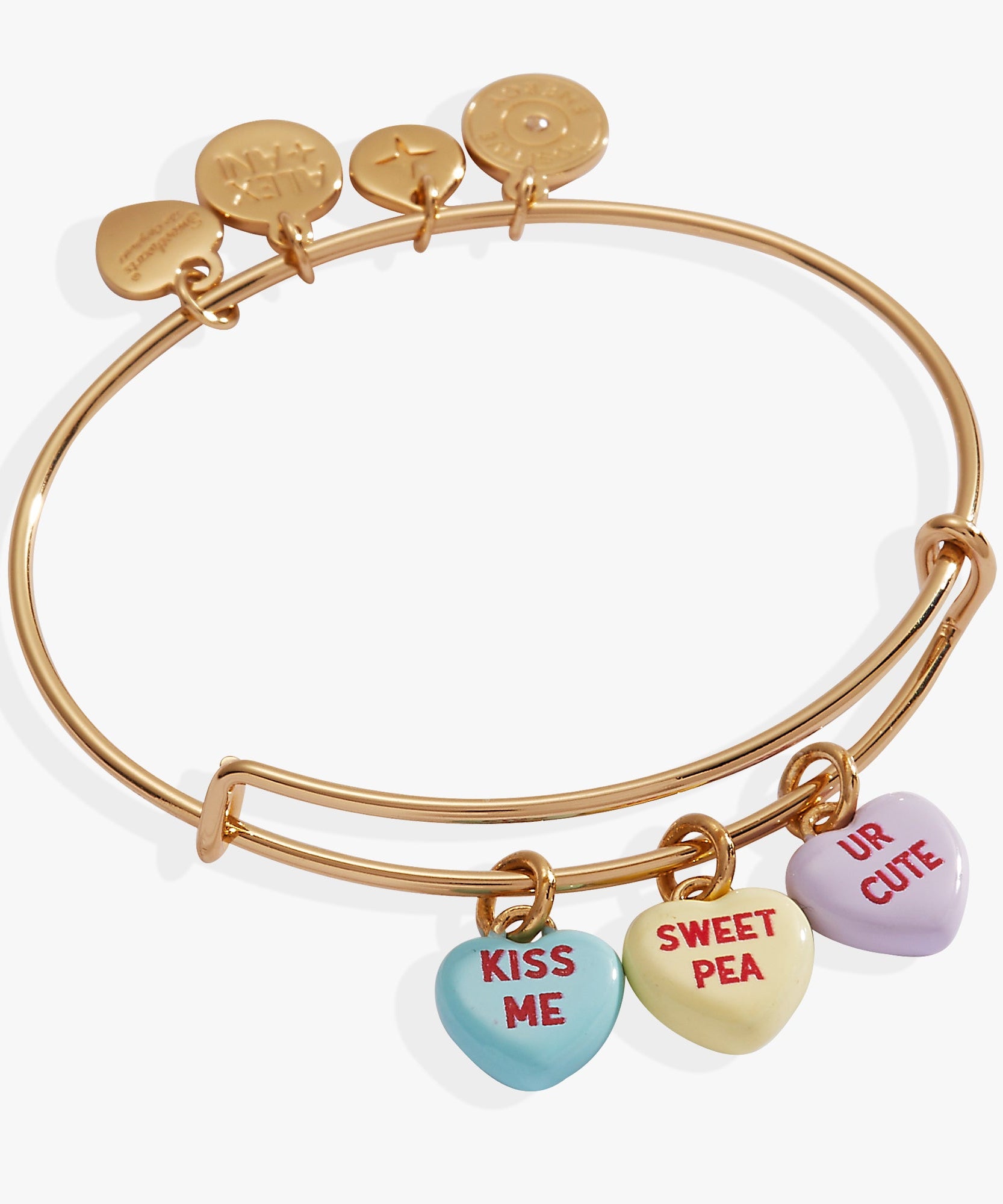 Sweethearts® Multi-Heart Charm Bangle