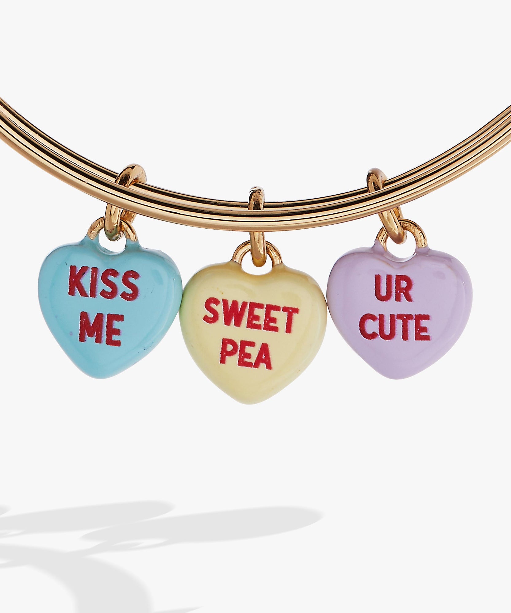 Sweethearts® Multi-Heart Charm Bangle
