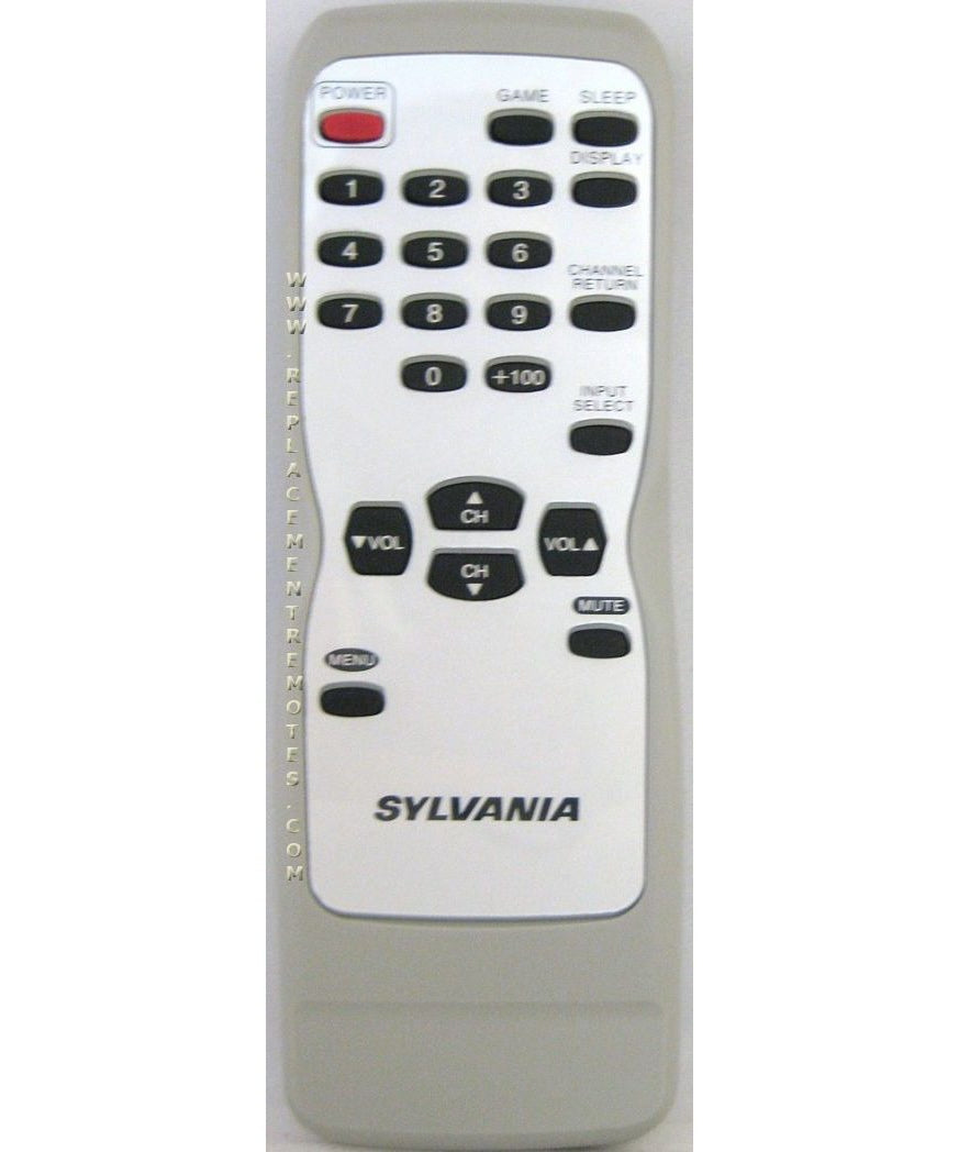 Sylvania NE123UD TV Remote Control