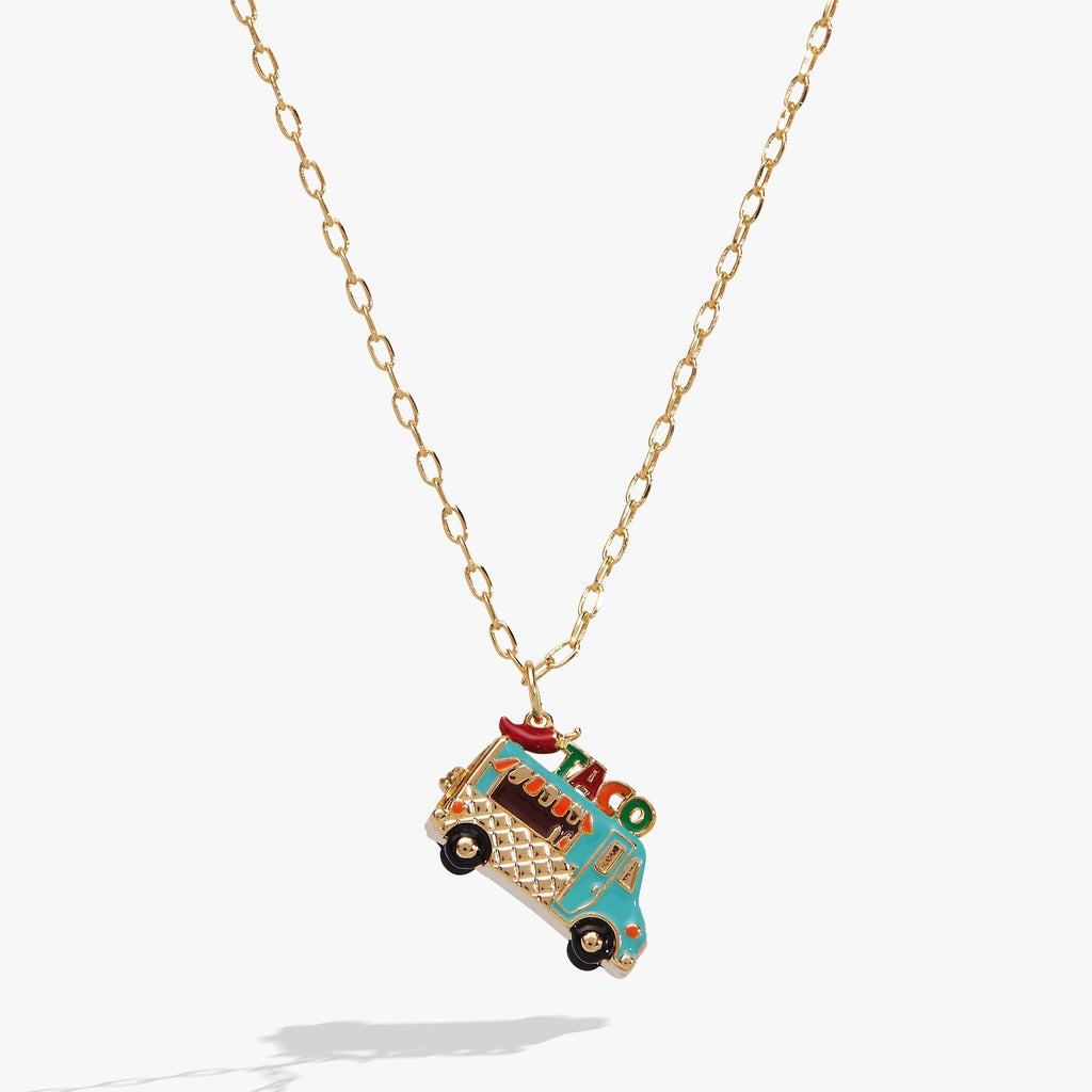 Taco Truck Locket Necklace