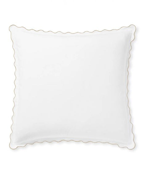 400TC Cotton Sateen Small Scallop Embroidery Duvet Cover Set