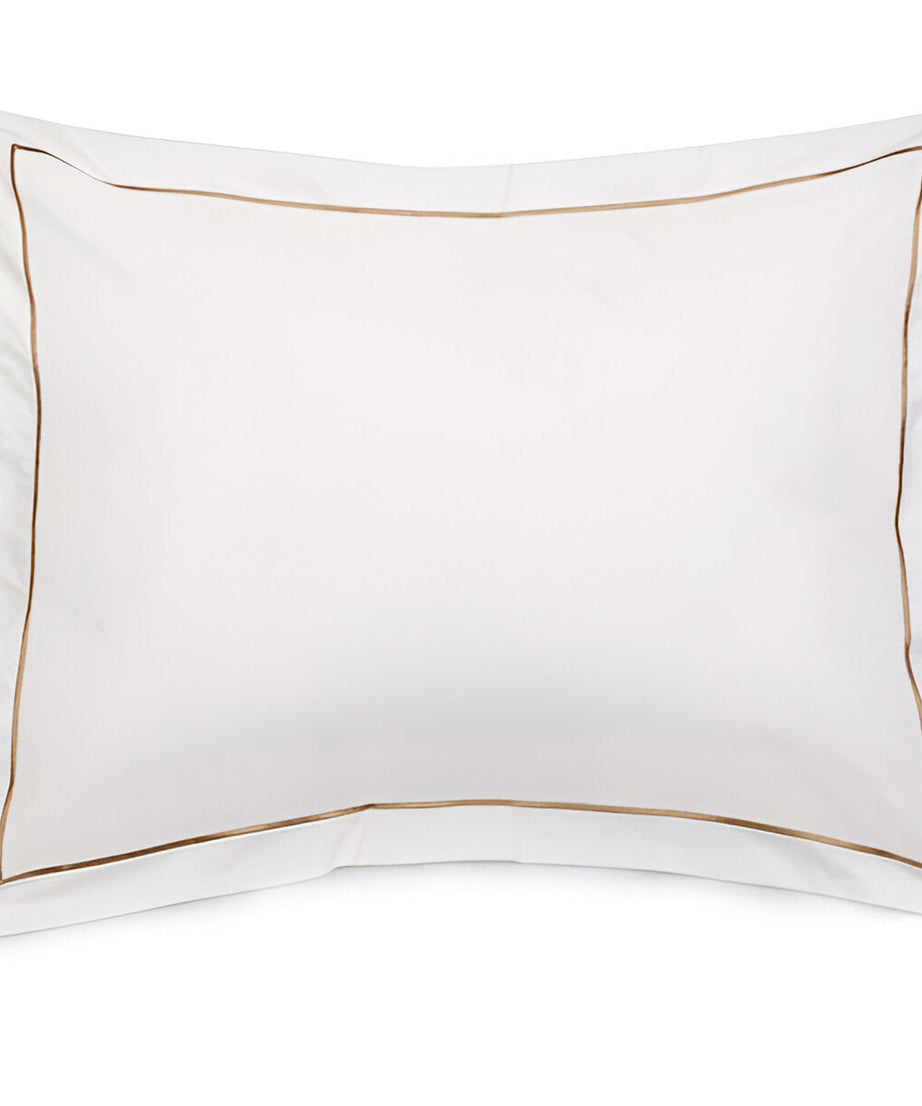 400TC Single Embroidery Sateen Solid Cotton Round Duvet Cover Set