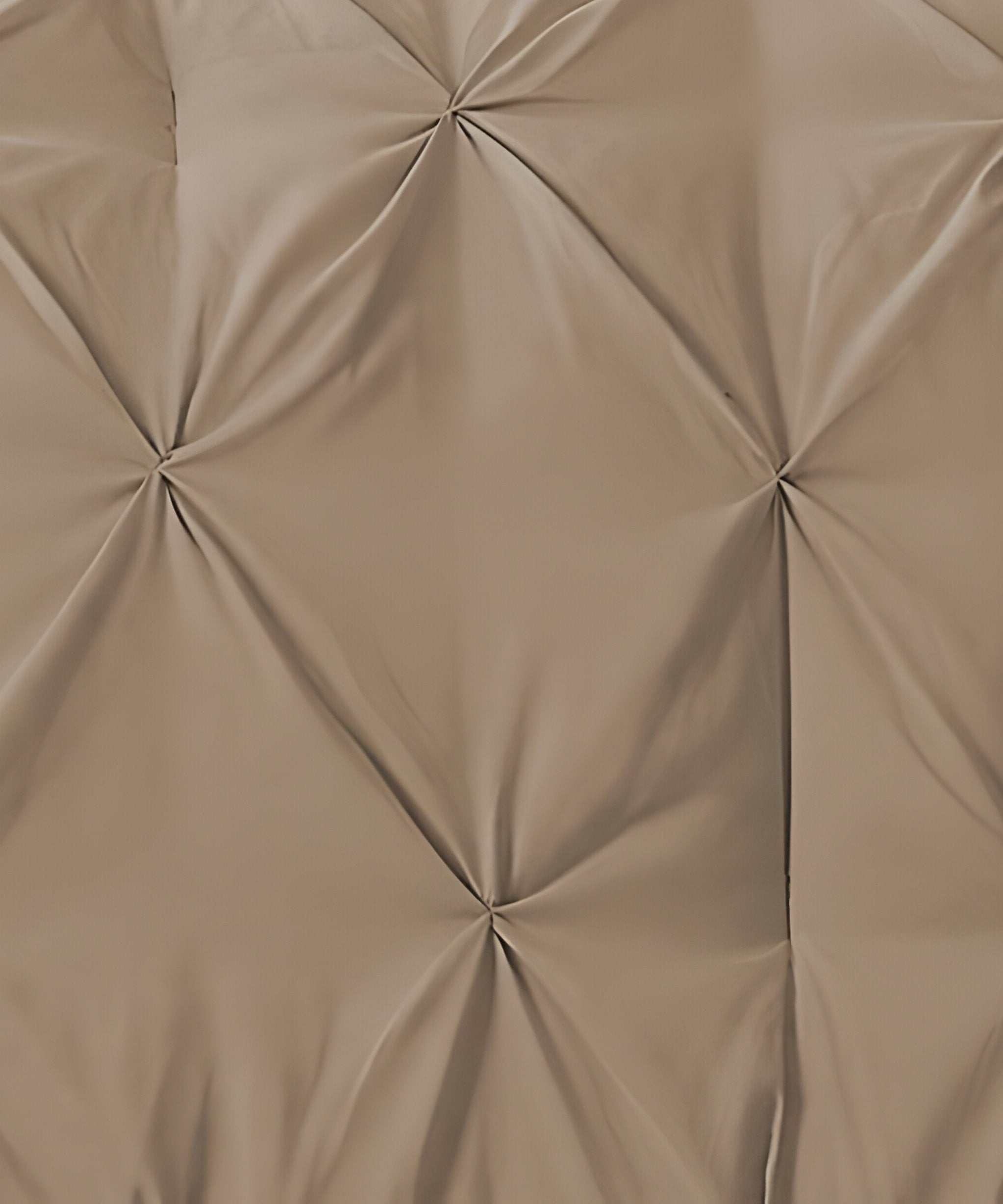 400TC Cotton Pintuck Sateen Solid Duvet Cover Set